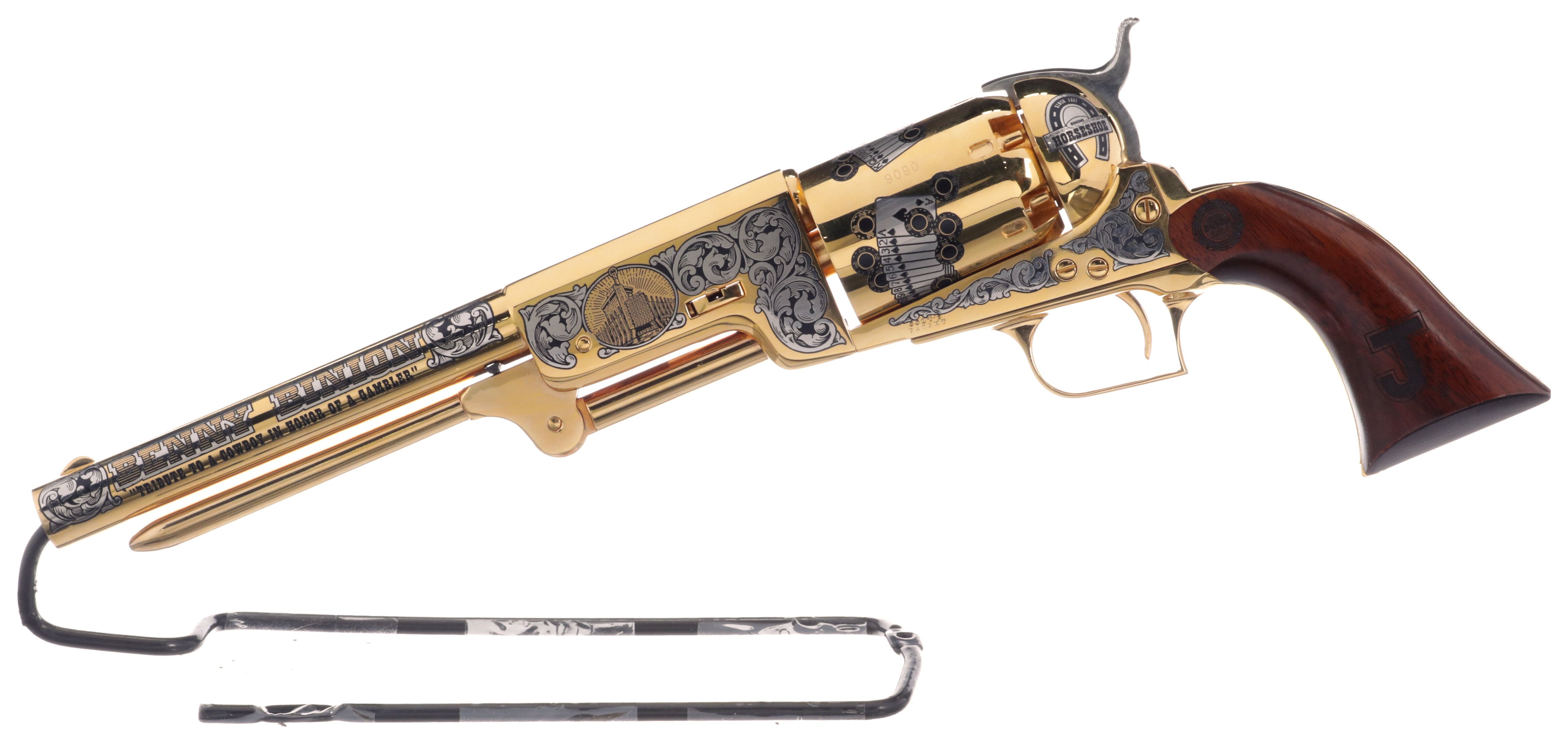 Colt Benny Binion Commemorative Walker Percussion Revolver Rock