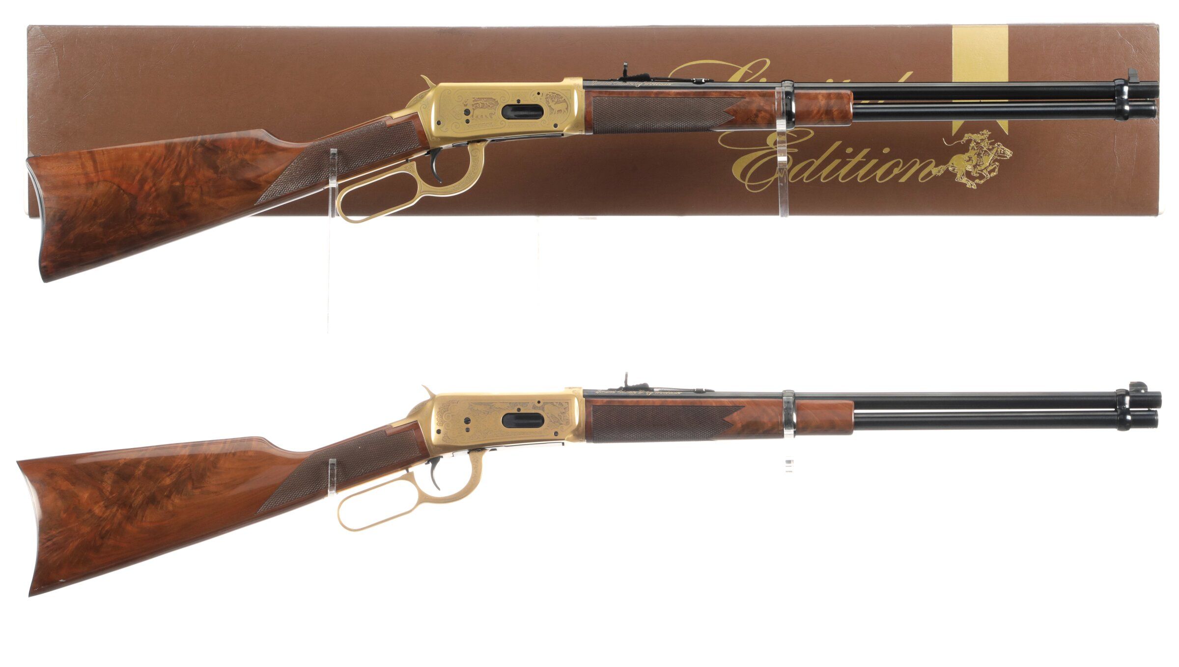 Two Winchester Model 94 Limited Edition Lever Action Carbine | Rock ...