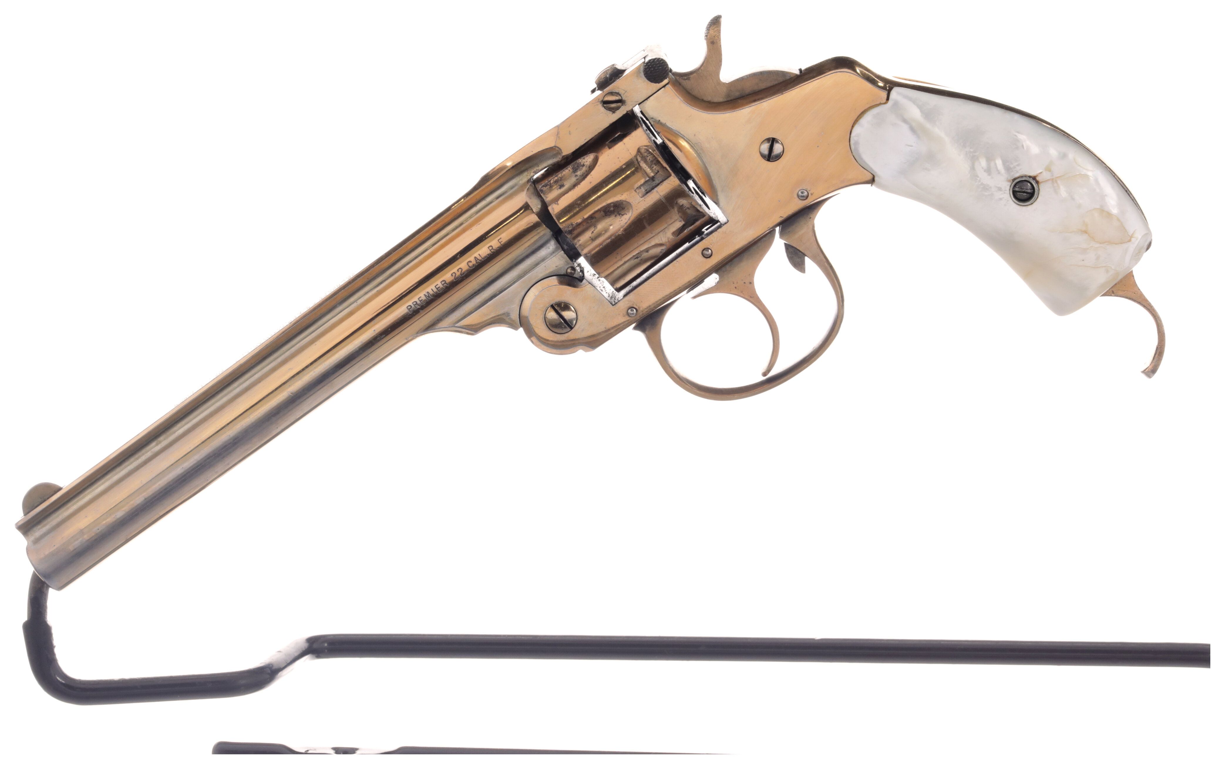 HWISTORY: REVOLVER 特典付き Gilt Harrington & Richardson Premier Revolver with Holster | Rock