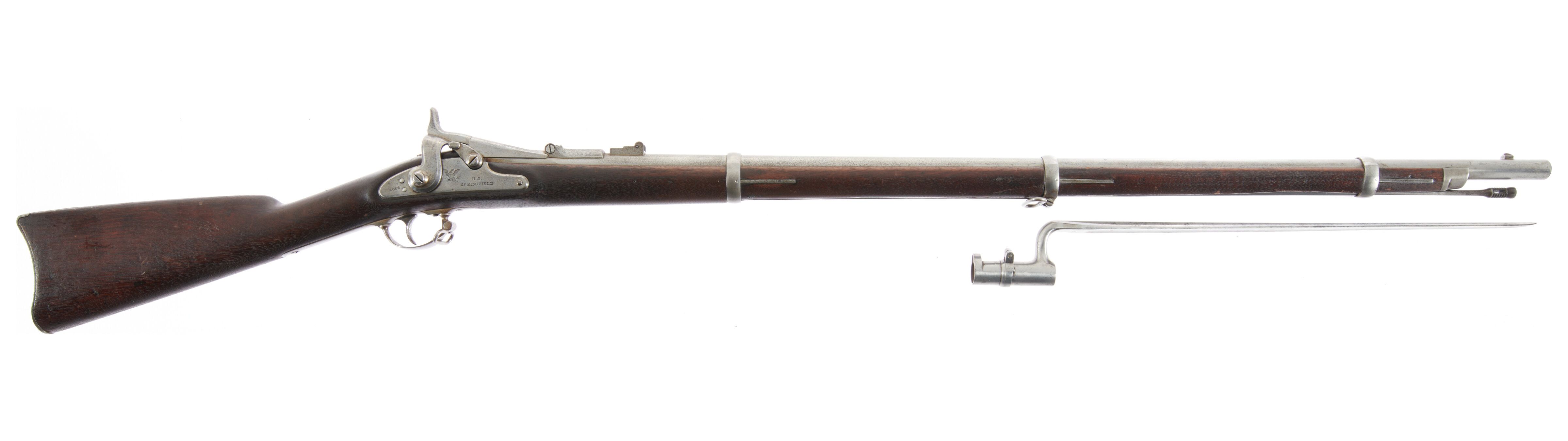 U.S. Springfield Model 1866 2nd Allin Conversion Trapdoor Rifle | Rock ...