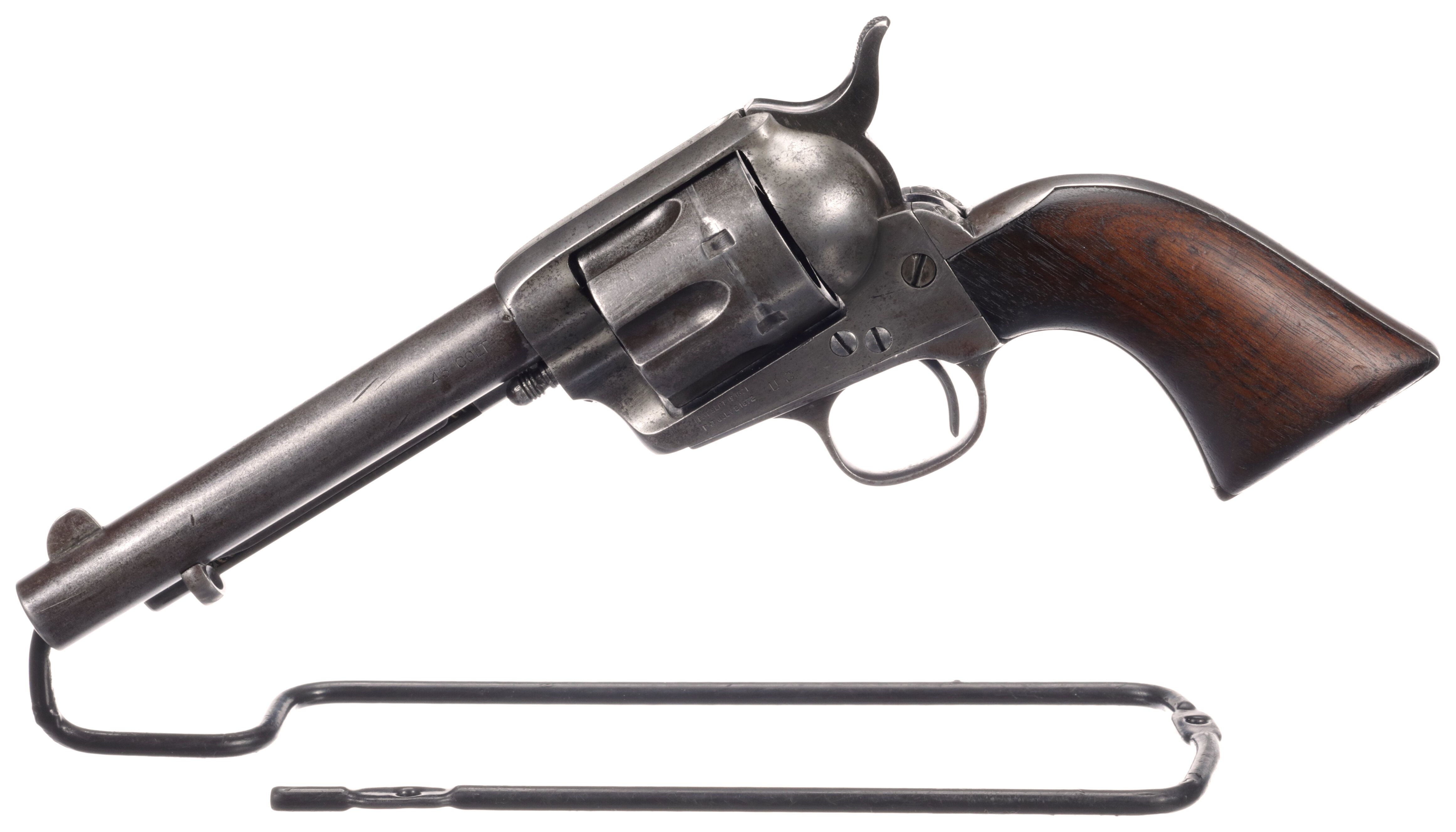 Early Colt Single Action Army Revolver Serial Number 654 | Rock Island ...