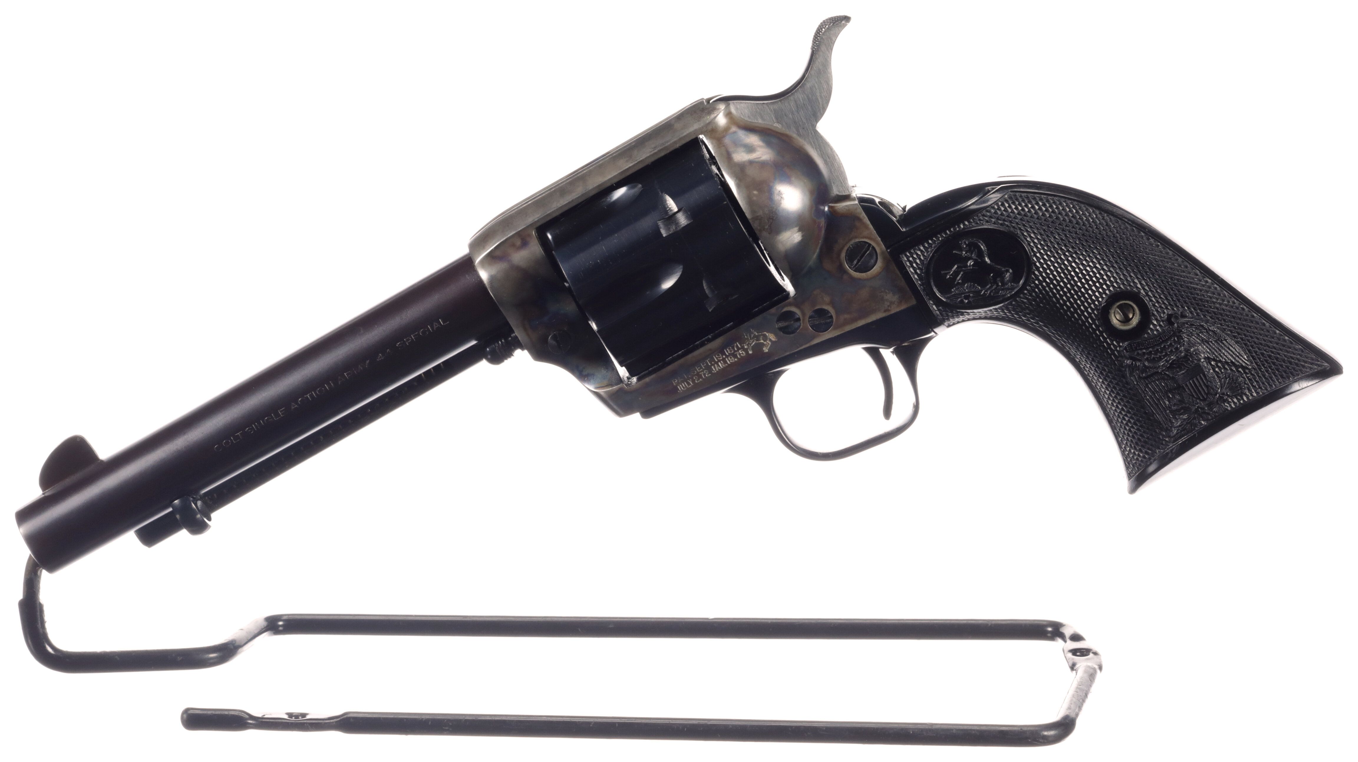 Colt Second Generation Single Action Army Revolver Rock Island Auction 0815