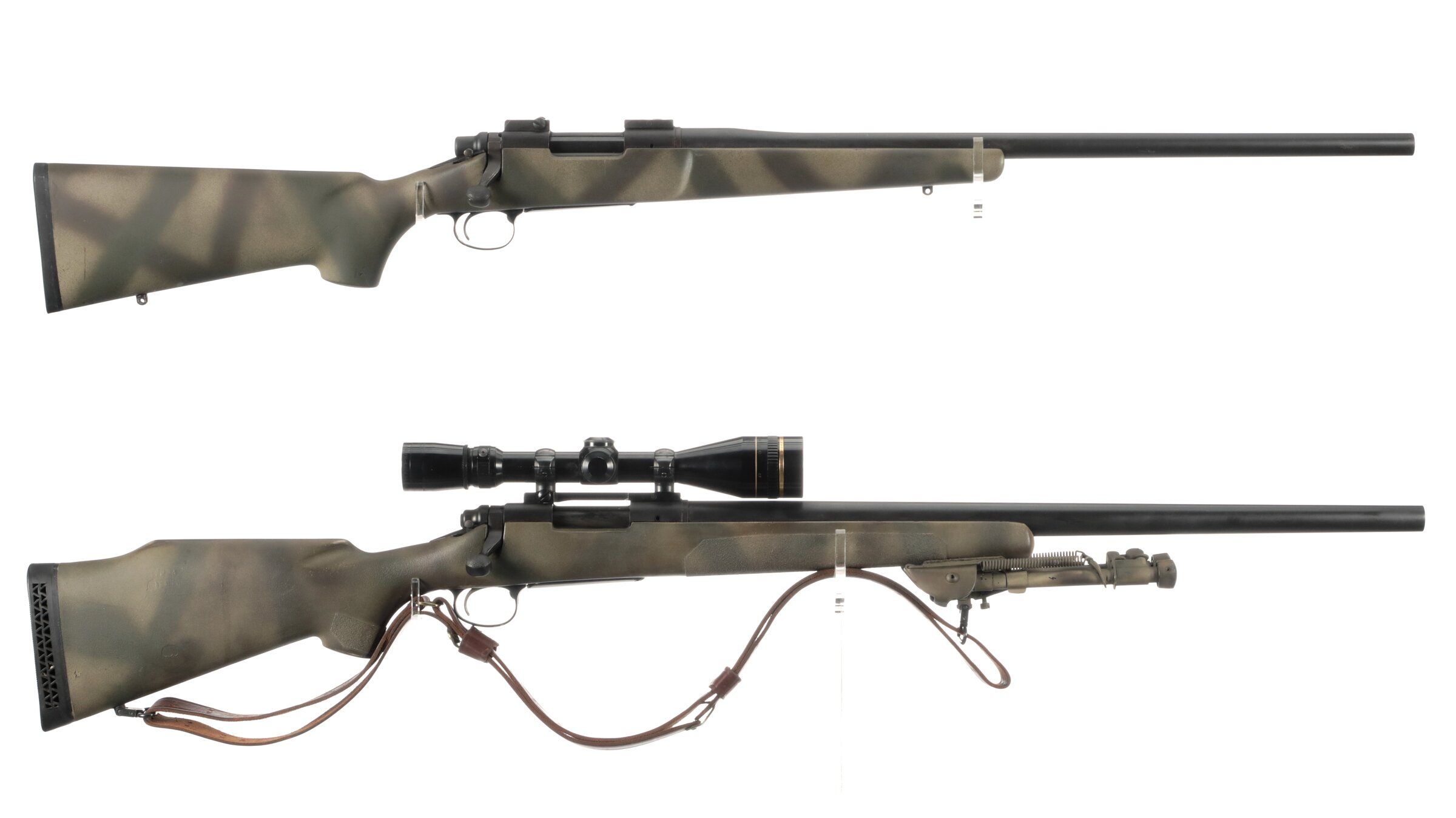 Two Remington Model 700 Bolt Action Rifles | Rock Island Auction