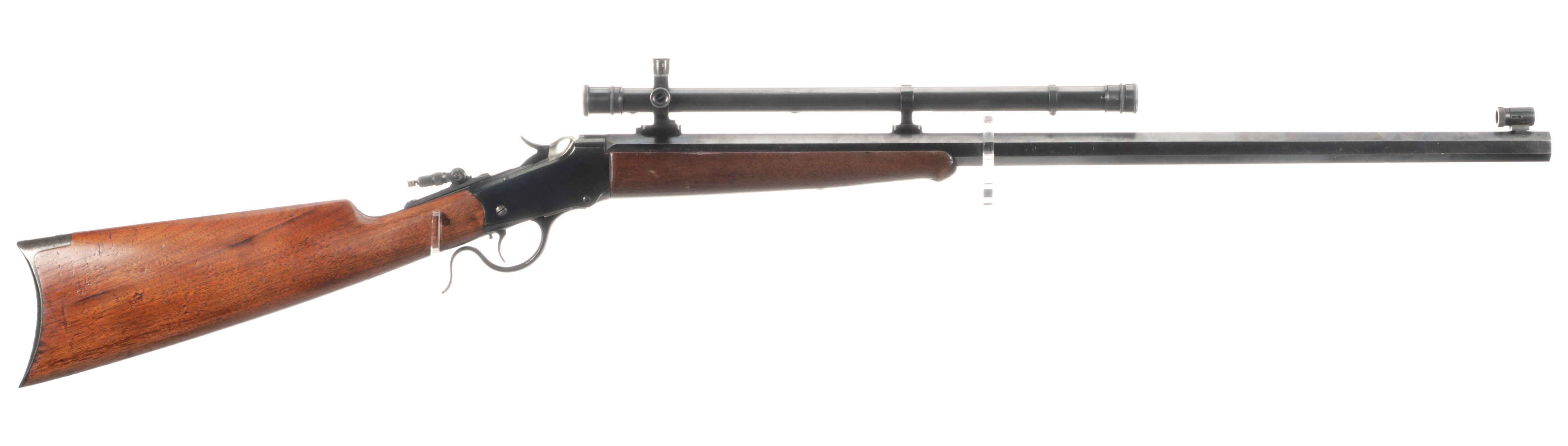 Antique Winchester Model 1885 Low Wall Rifle in .22 W.R.F. | Rock ...