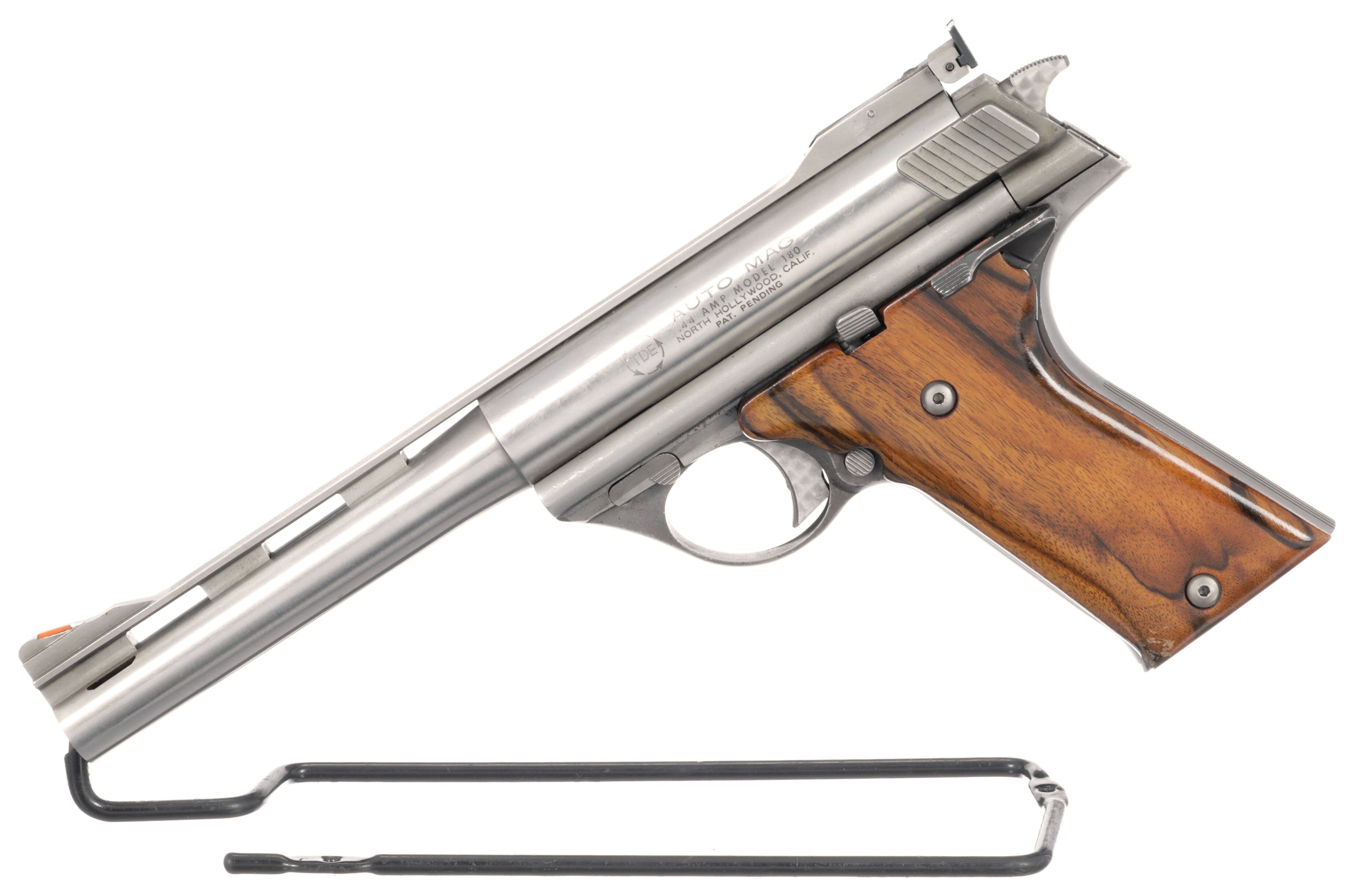 Auto Mag Pasadena Model 180 Semi-automatic Pistol 