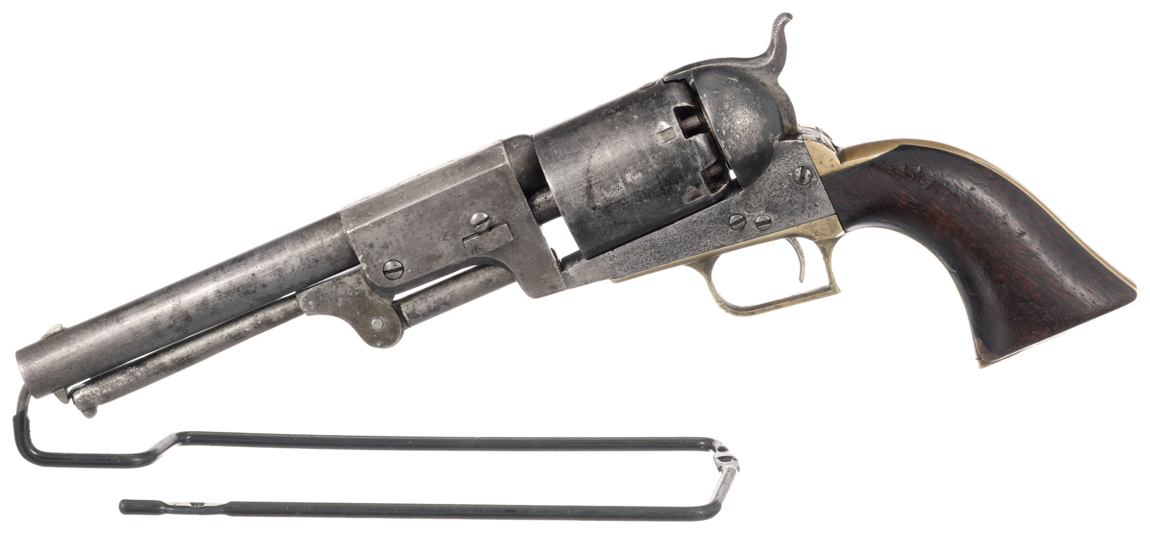 U.S. Colt Second Model Dragoon Percussion Revolver | Rock Island Auction
