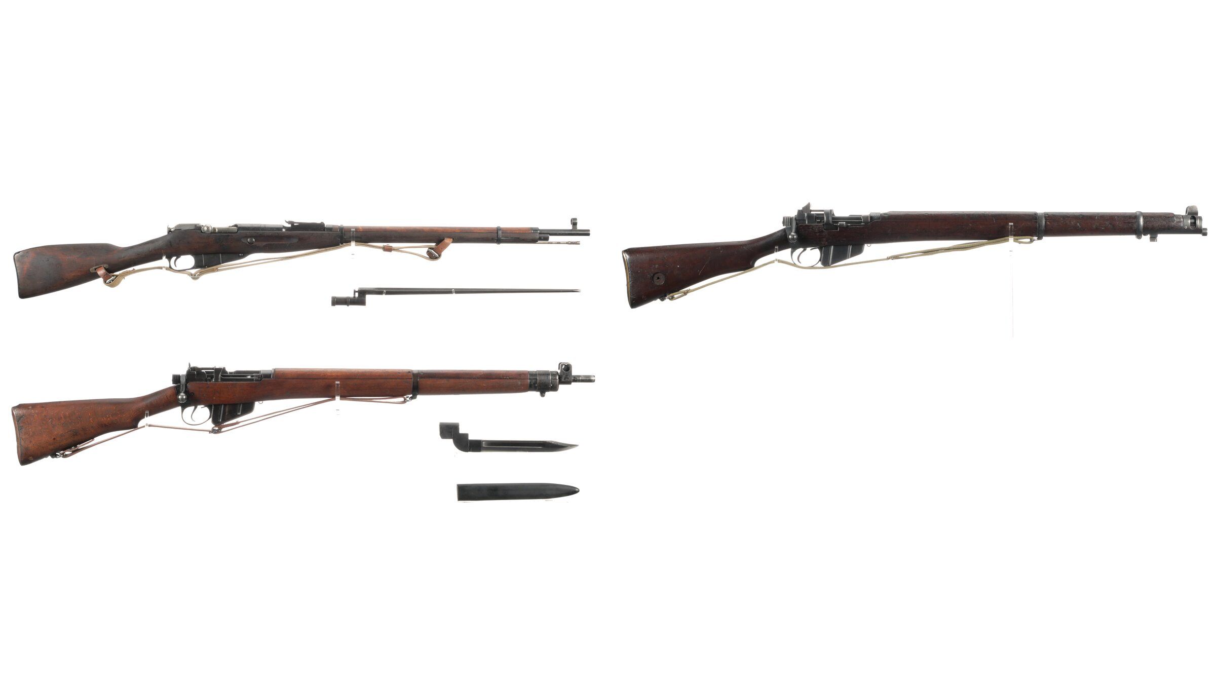 Three European Military Pattern Bolt Action Rifles | Rock Island Auction