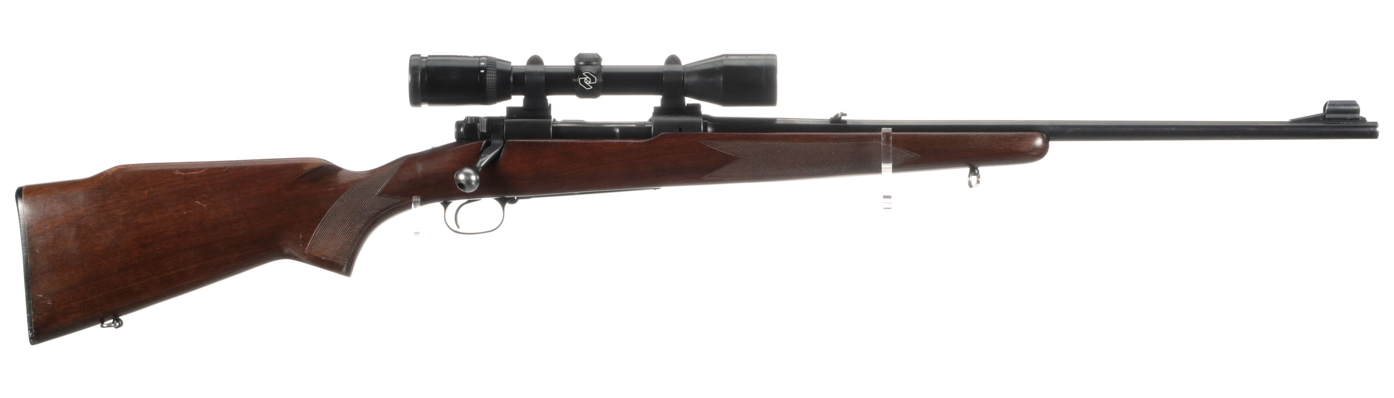 Pre-64 Winchester Model 70 Featherweight Rifle with Zeiss Scope | Rock ...