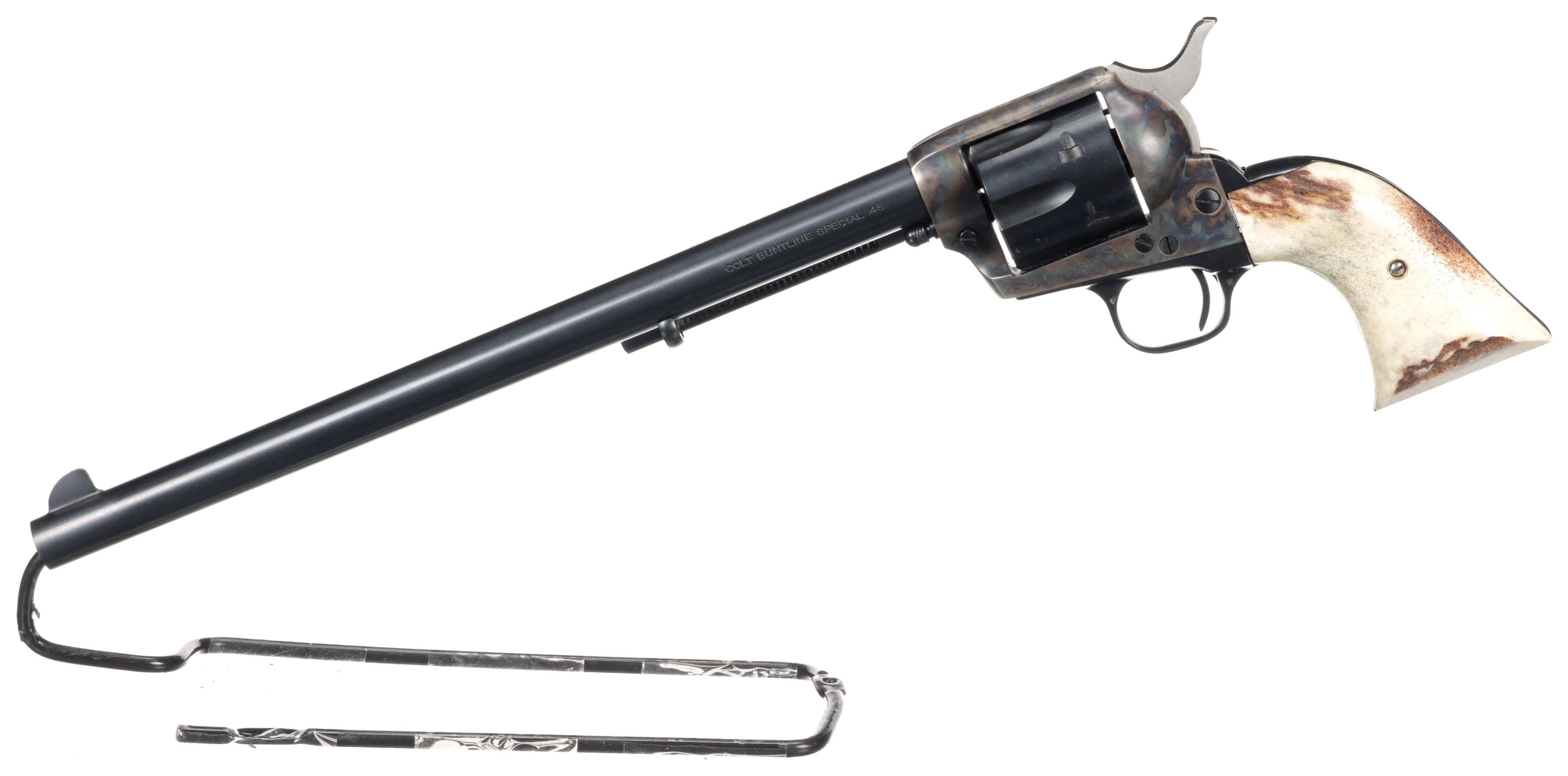 Colt 3rd Gen Buntline Special Single Action Army Revolver Rock Island Auction 1433