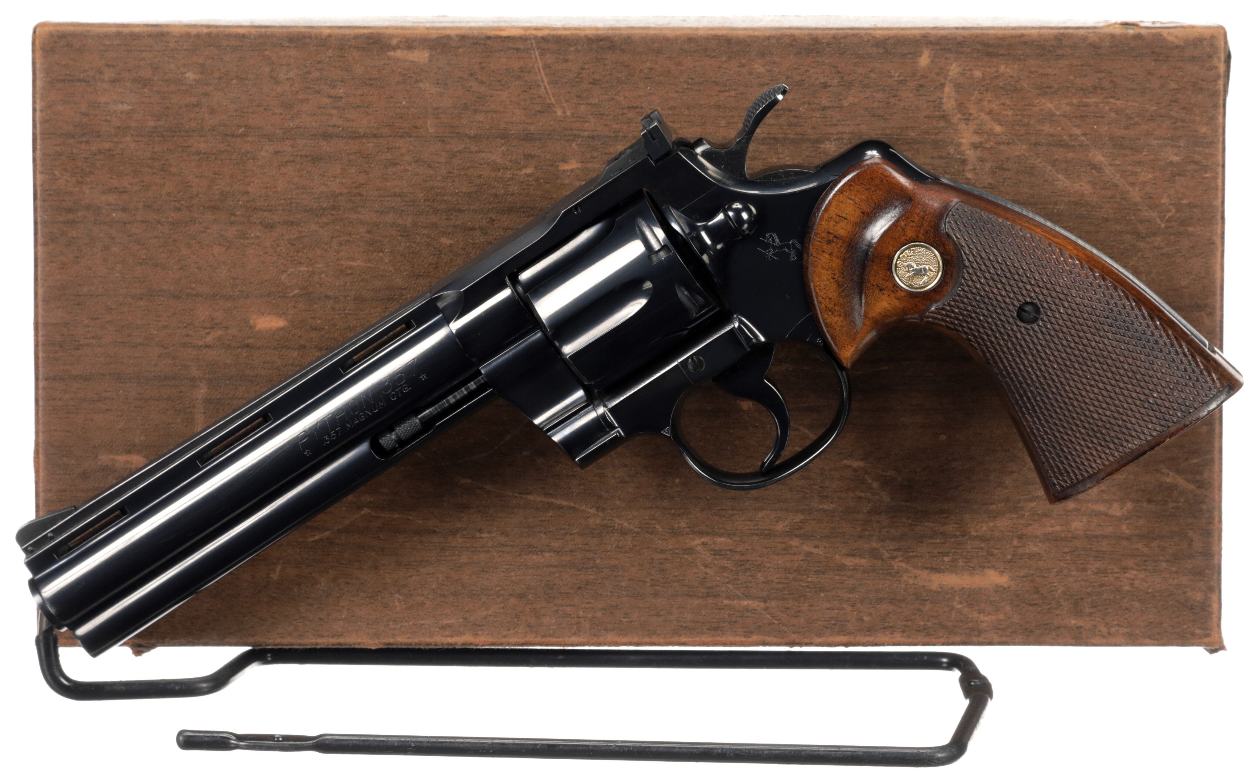Colt Python Double Action Revolver with Box | Rock Island Auction