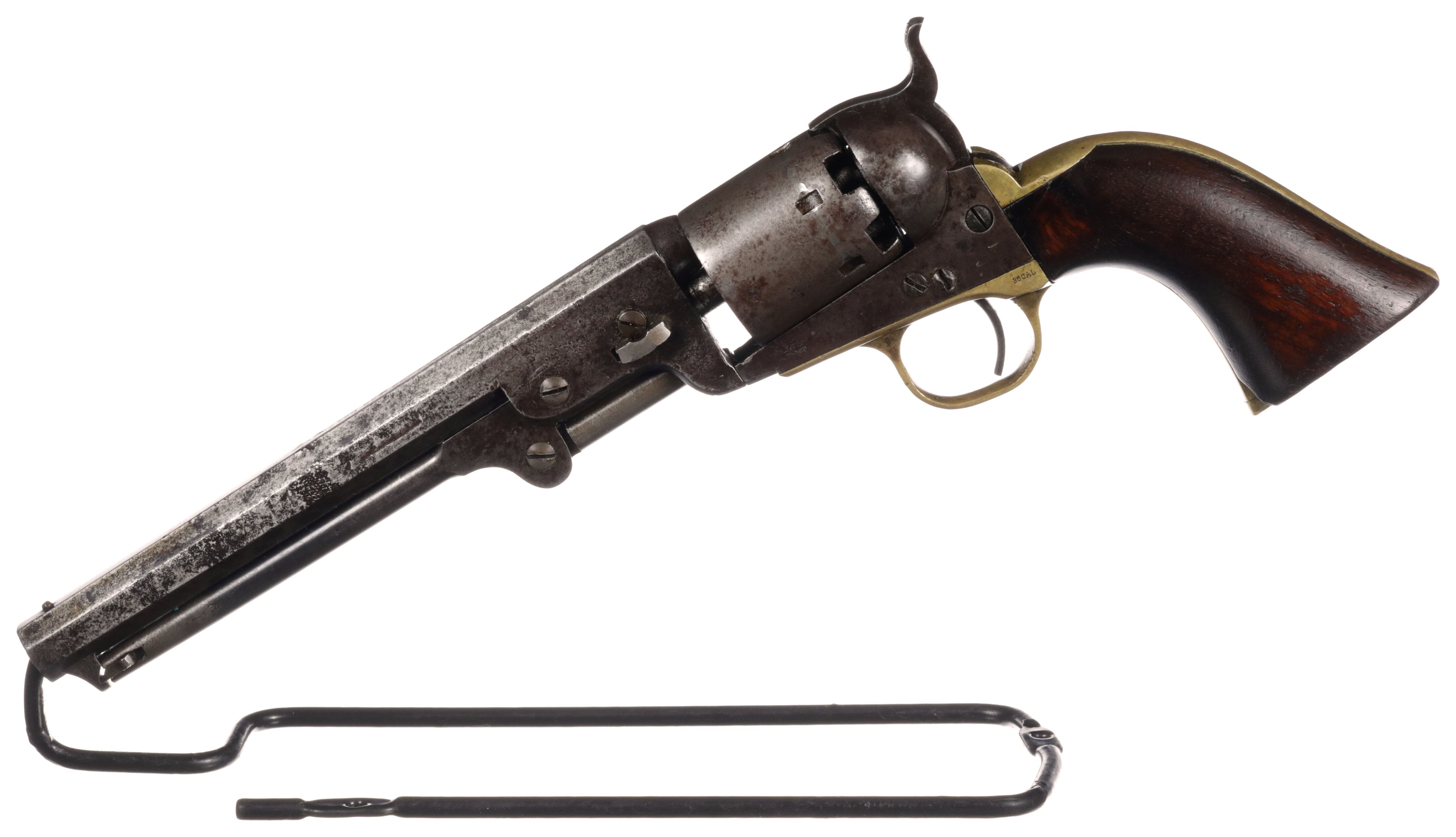 Colt Model 1851 Navy Percussion Revolver Rock Island Auction 1377