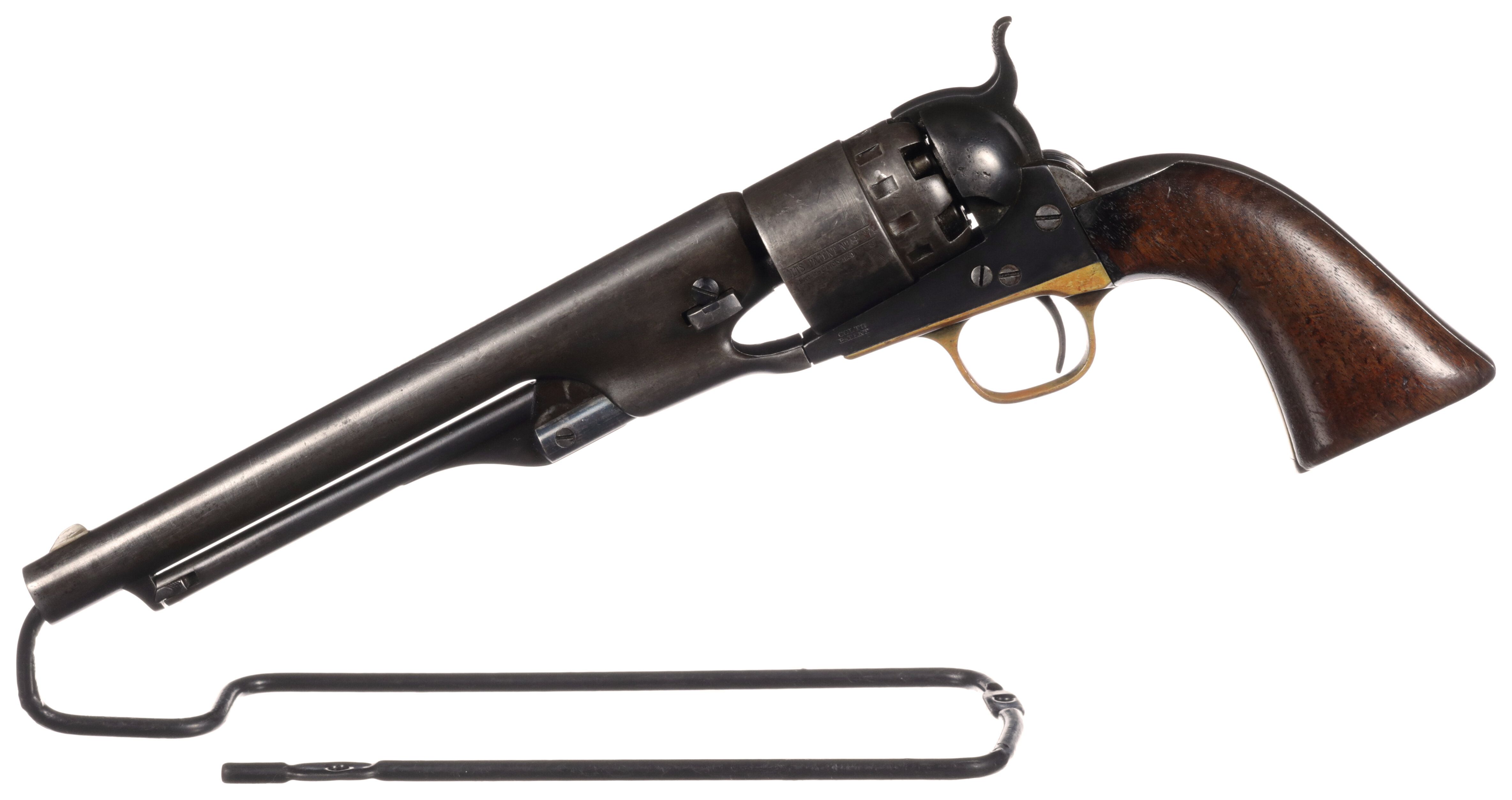 Civil War U.S. Colt Model 1860 Army Percussion Revolver | Rock Island ...