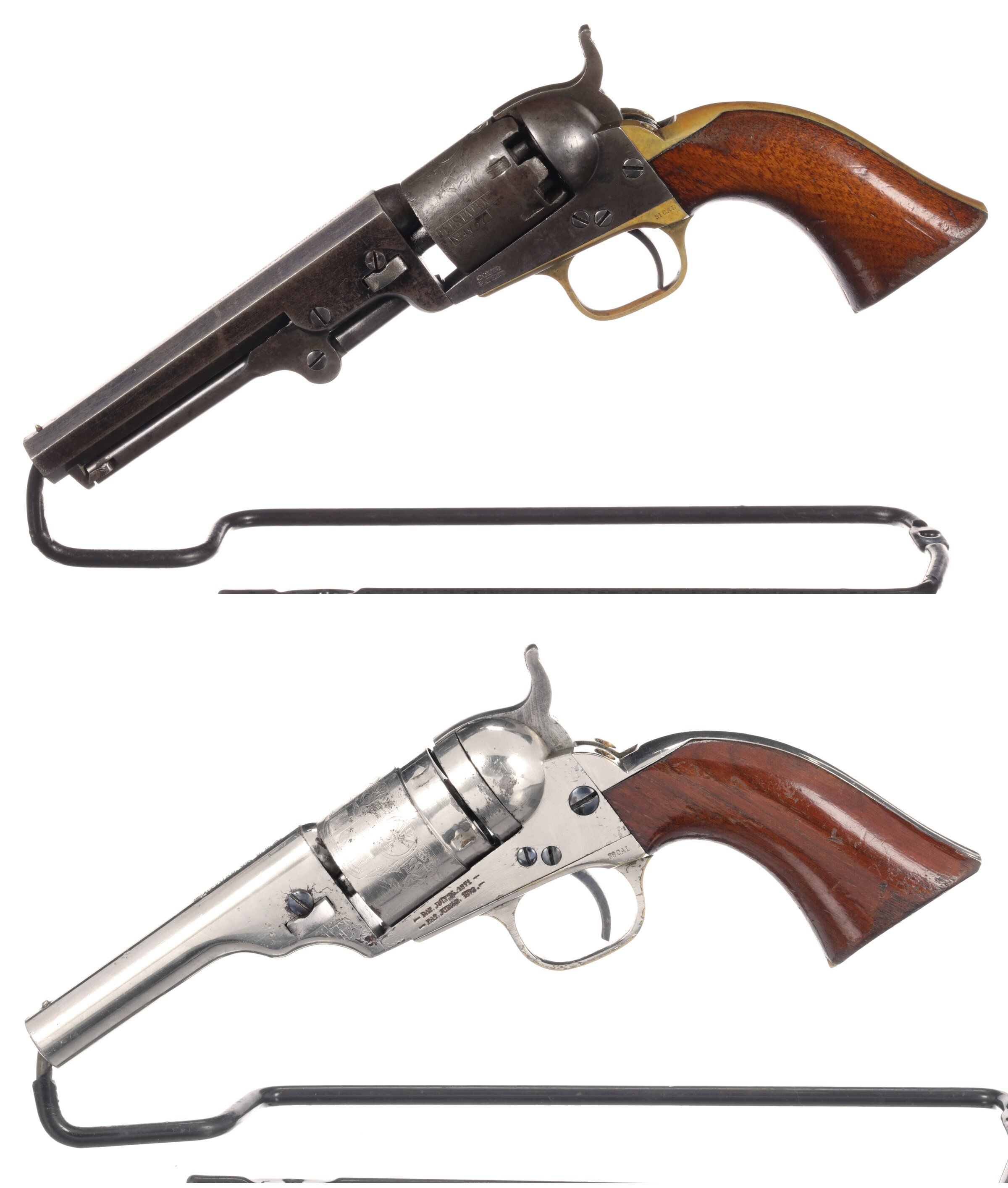 Two Antique Colt Pocket Revolvers | Rock Island Auction