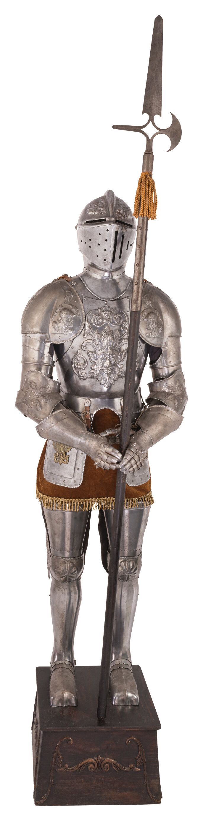 Embossed Suit Of Armor In The 16th Century Style Rock Island Auction   434 