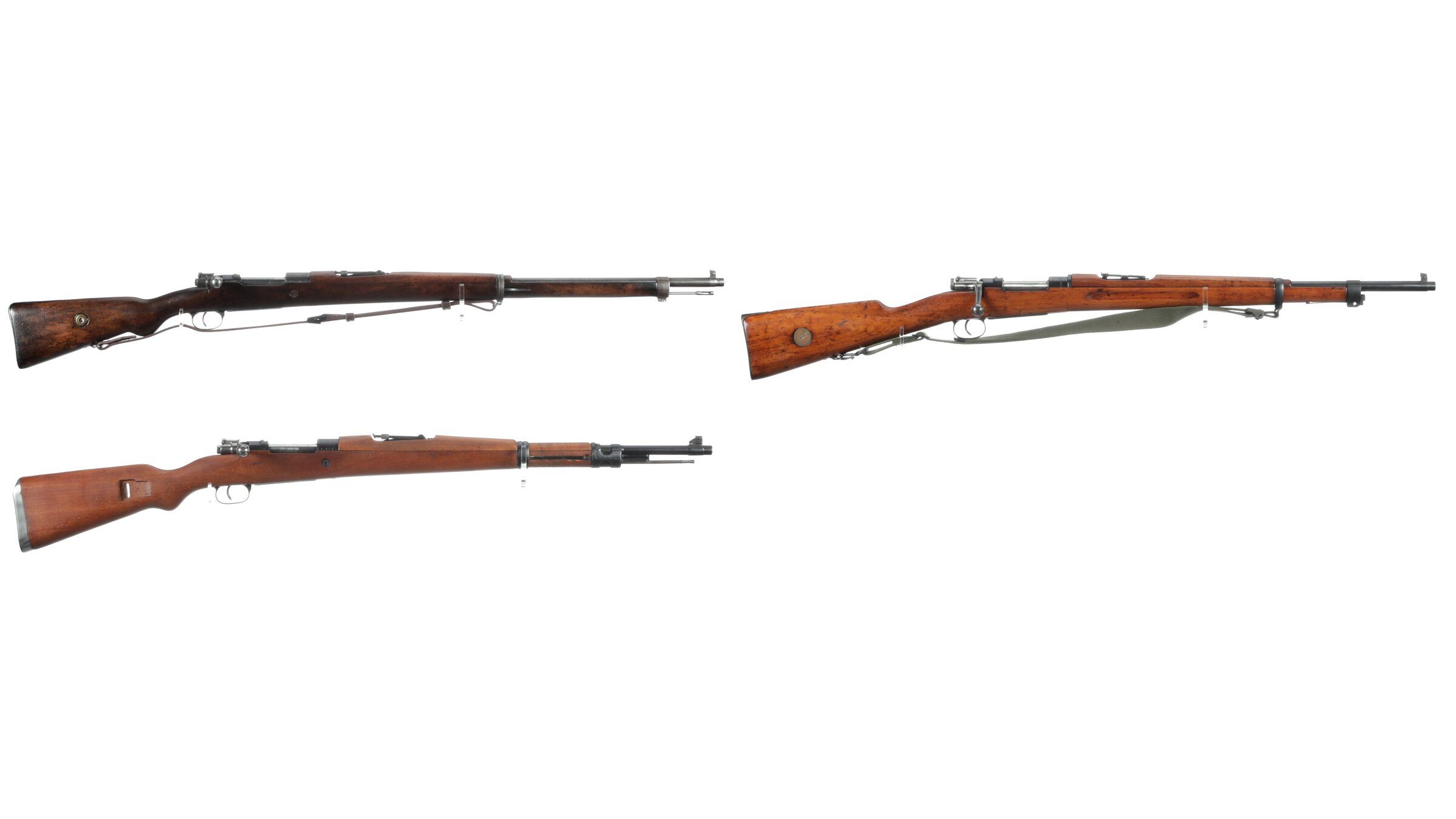 Three Mauser Military Pattern Bolt Action Rifles | Rock Island Auction