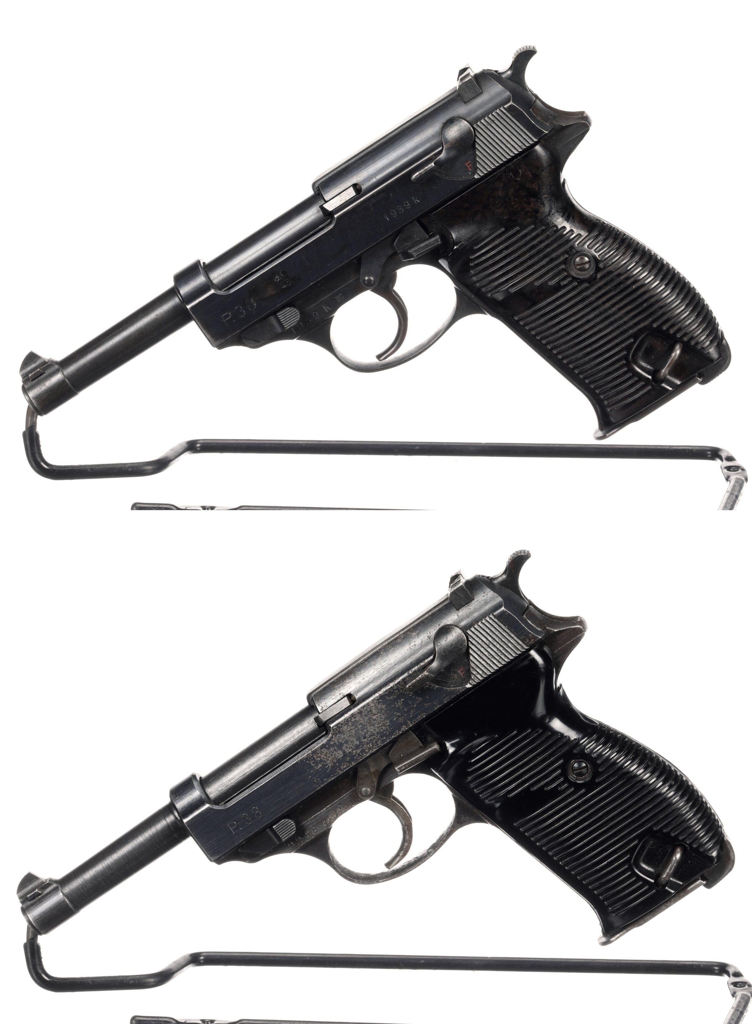 Two WWII German Walther P.38 Pistols | Rock Island Auction