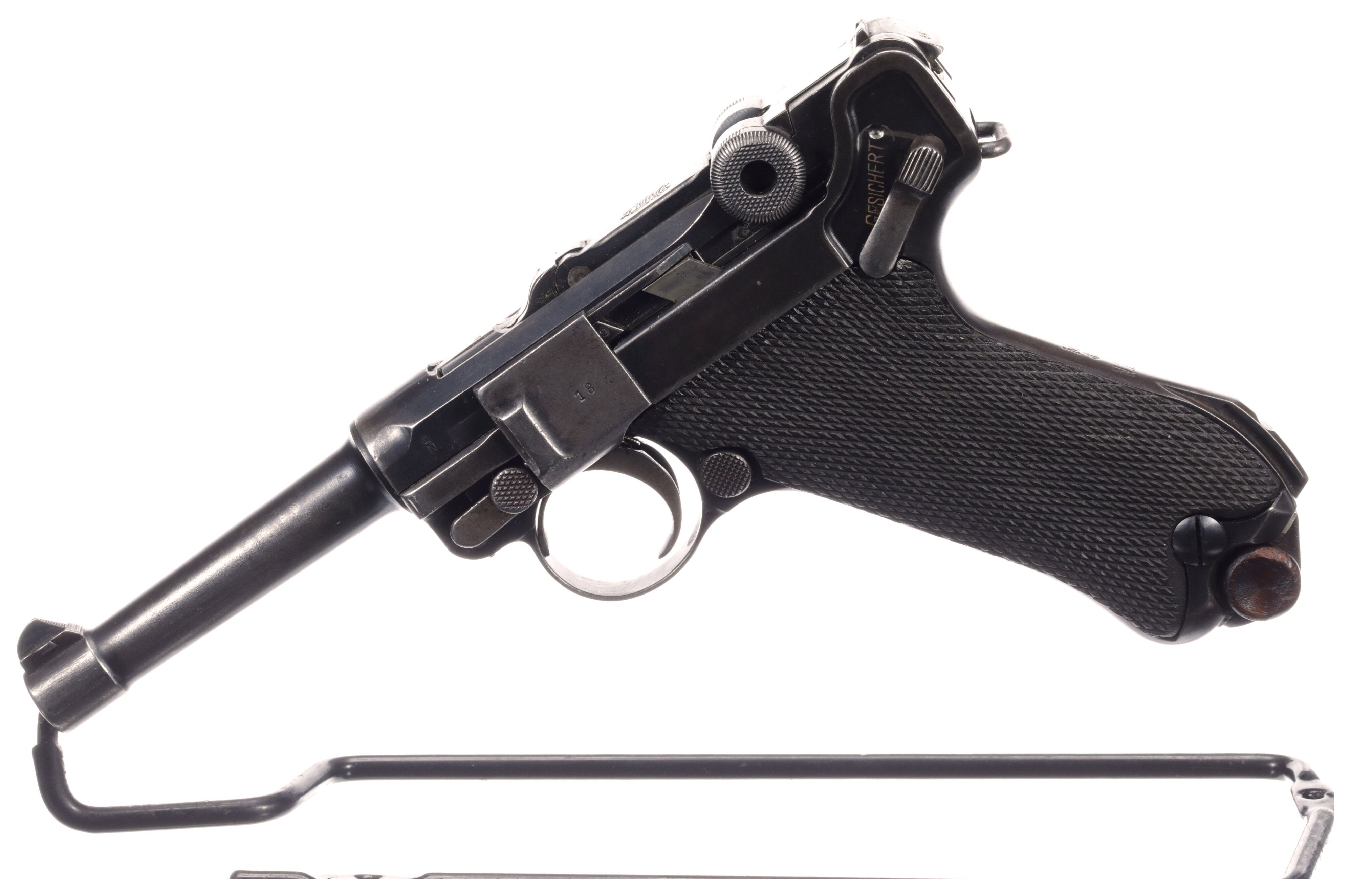 DWM Weimar Era Navy Rework Luger | Rock Island Auction