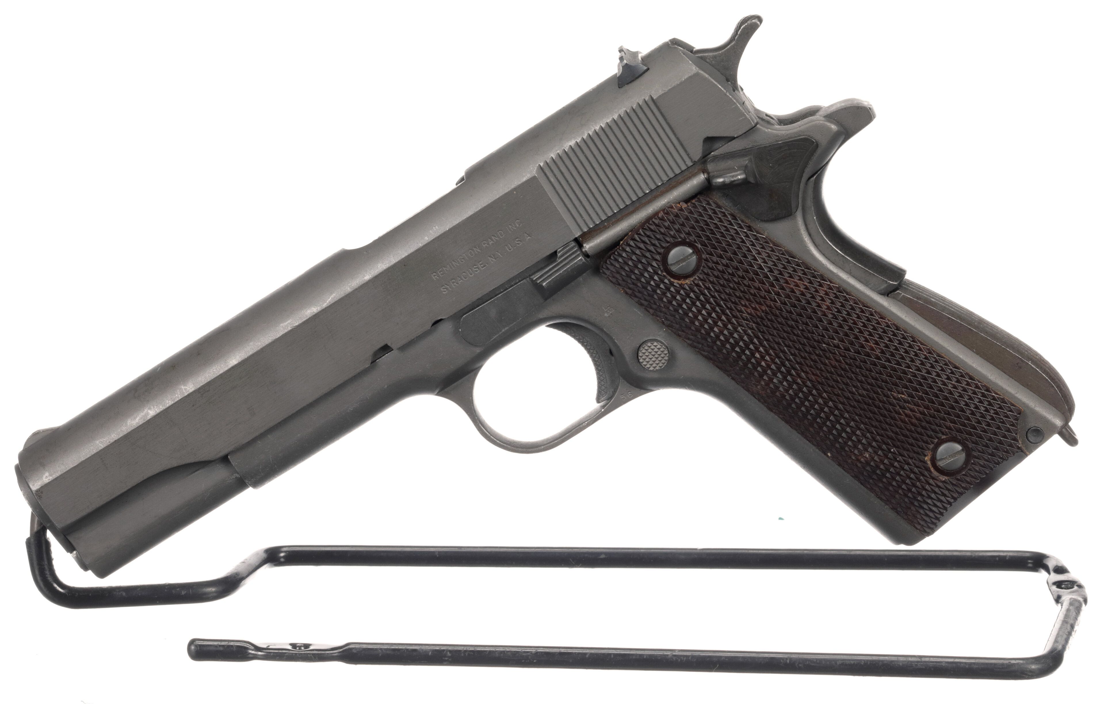 Us Colt Model 1911 Semi Automatic Pistol Rock Island Auction 0858