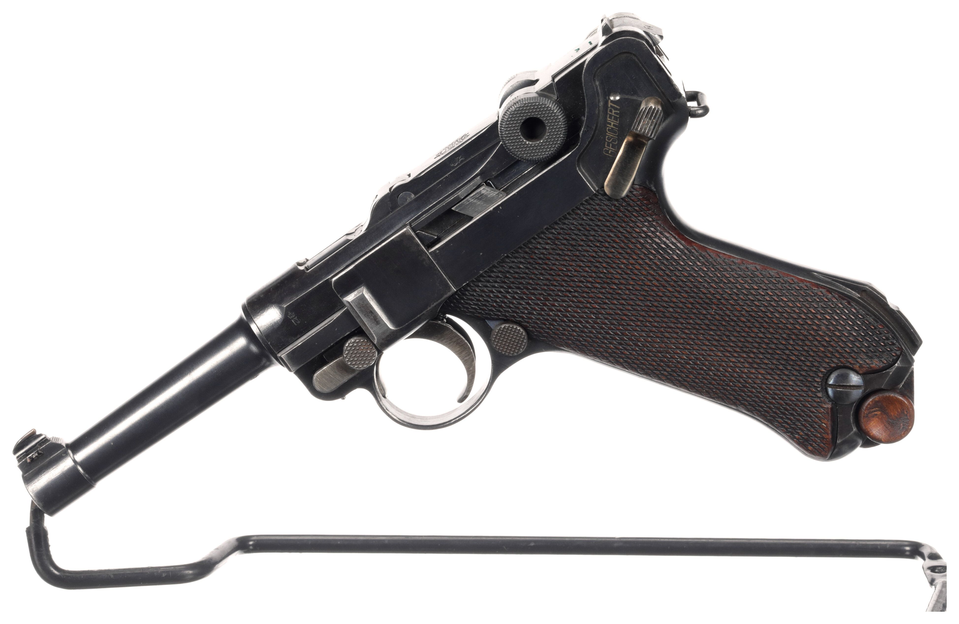 DWM Model 1920 Commercial Luger Semi-Automatic Pistol | Rock Island Auction