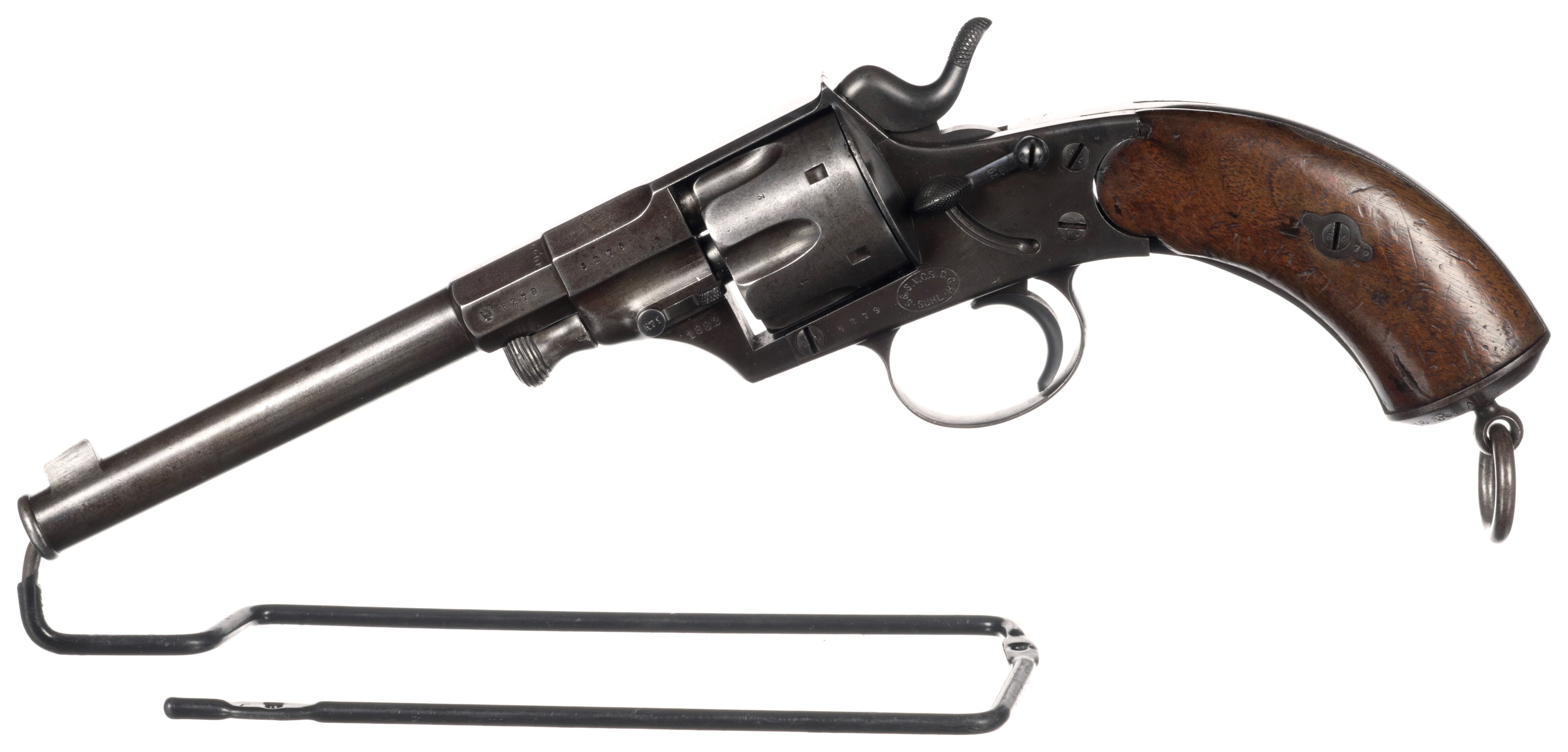 S&S, V.C.S, C.C.H. Model 1879 Reichsrevolver with Holster | Rock