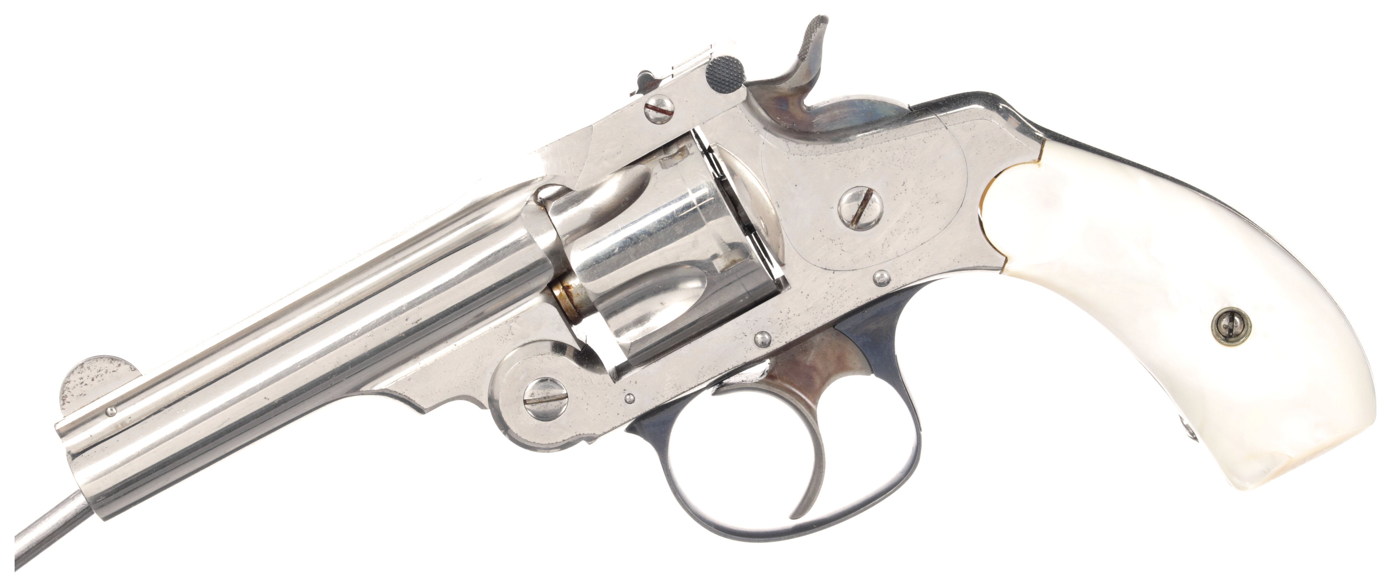 Smith \u0026 Wesson .32 Double Action Revolver with Pearl Grips | Rock Island  Auction, image size:4760x2011
