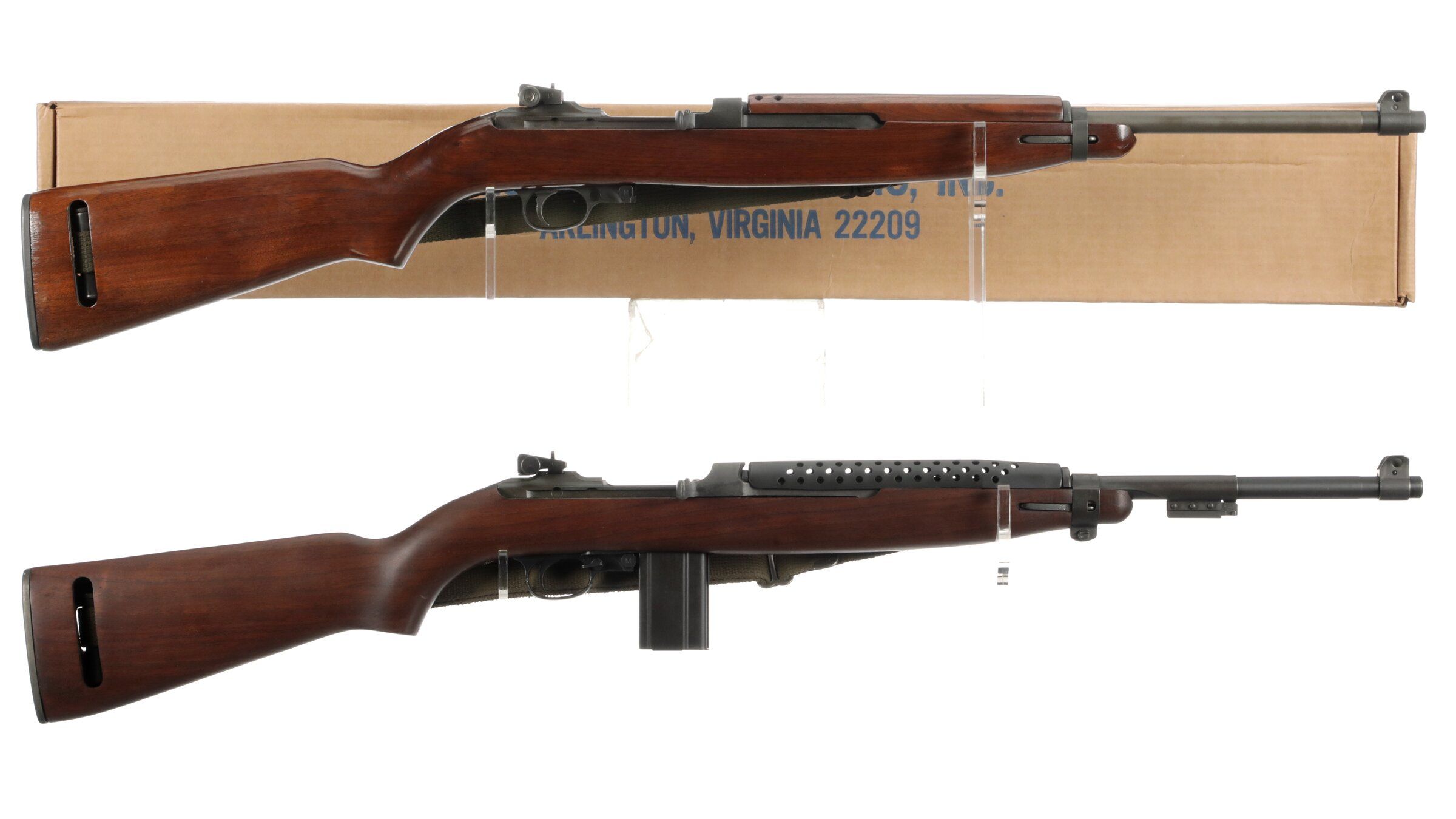 Two U.S. Underwood M1 SemiAutomatic Carbines Rock Island Auction