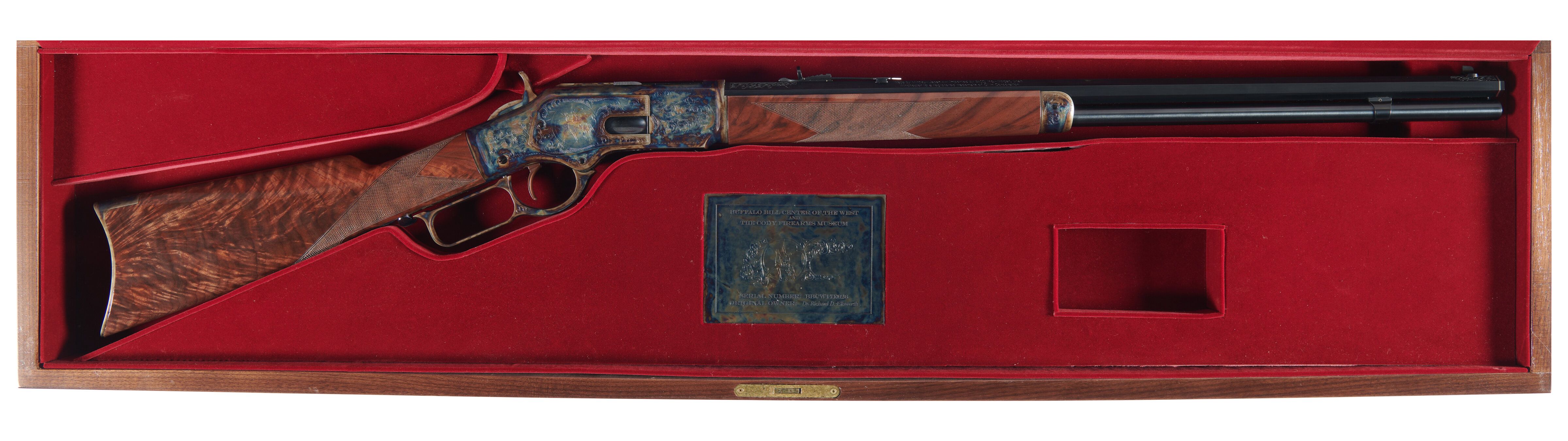Robert Adams Rifle Adams & Adams Engraved Winchester Model 1873 Lever Action Rifle | Rock ...