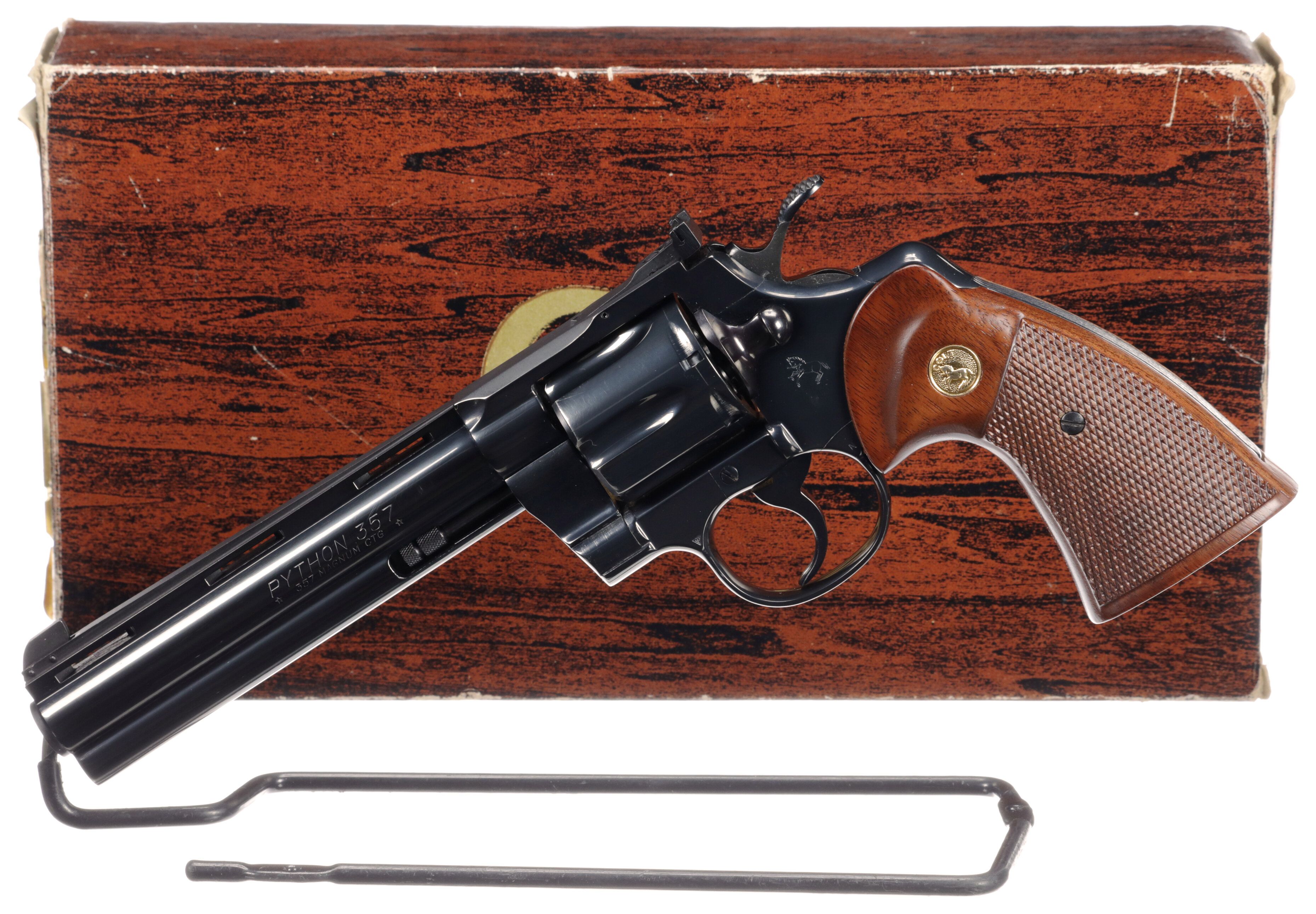 Colt Python Double Action Revolver with Box | Rock Island Auction