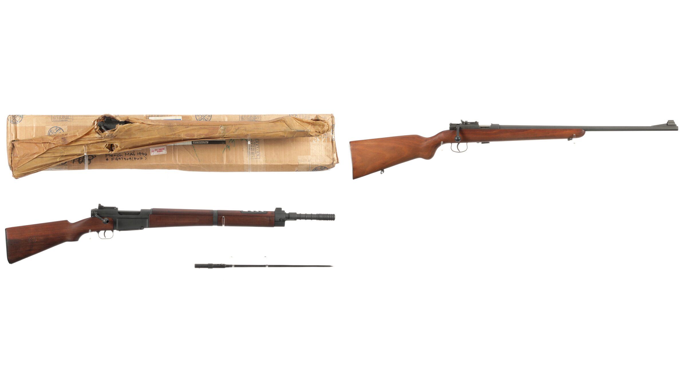 Three French Military Bolt Action Rifles | Rock Island Auction