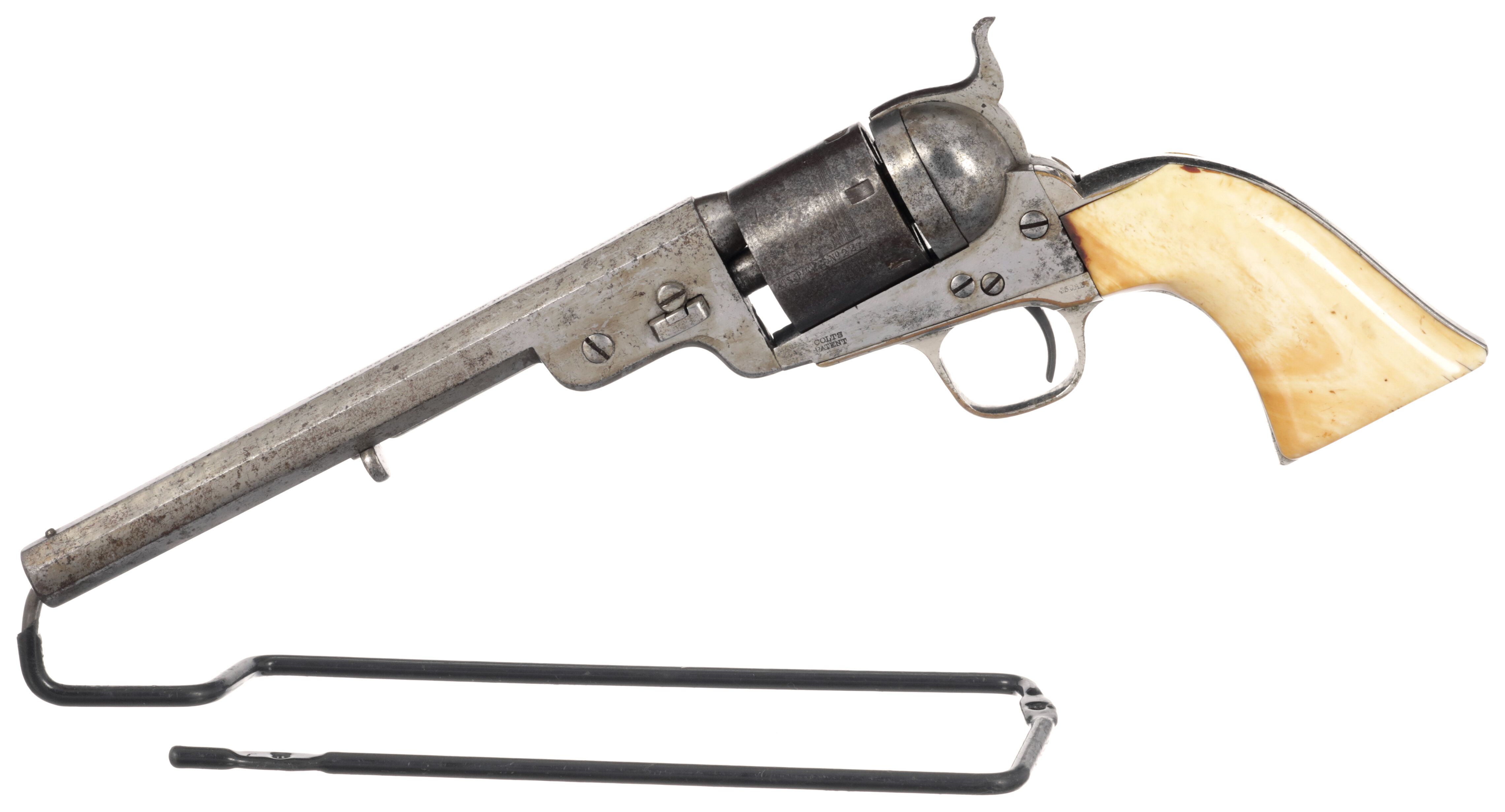 U.s. Navy Colt Model 1851 Navy Cartridge Conversion Revolver 