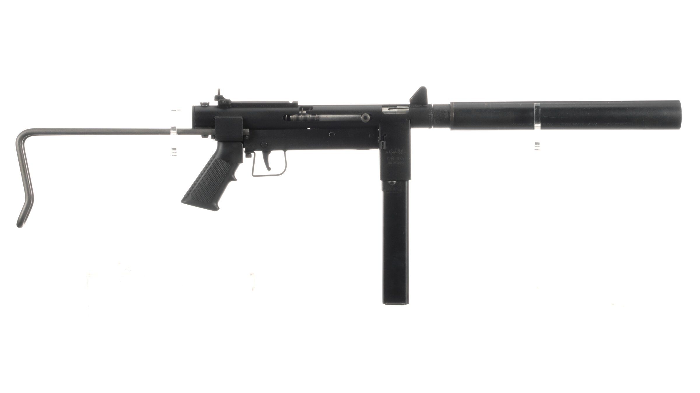 Stemple 76/45 with Burgess Silencer, Class III/NFA MG | Rock