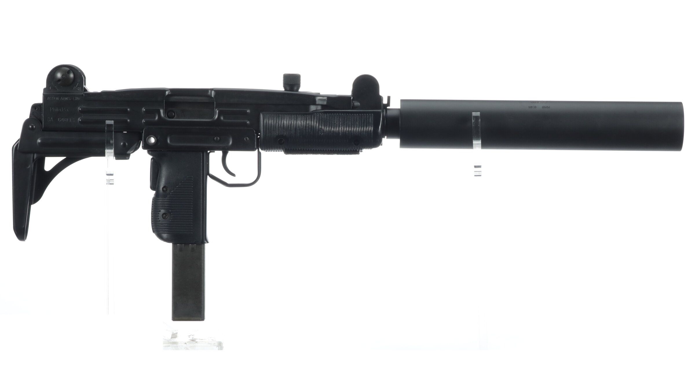 新版 B Uzi PAWS/IMI & Transferable Fully III/NFA Class Silencer, トイガン