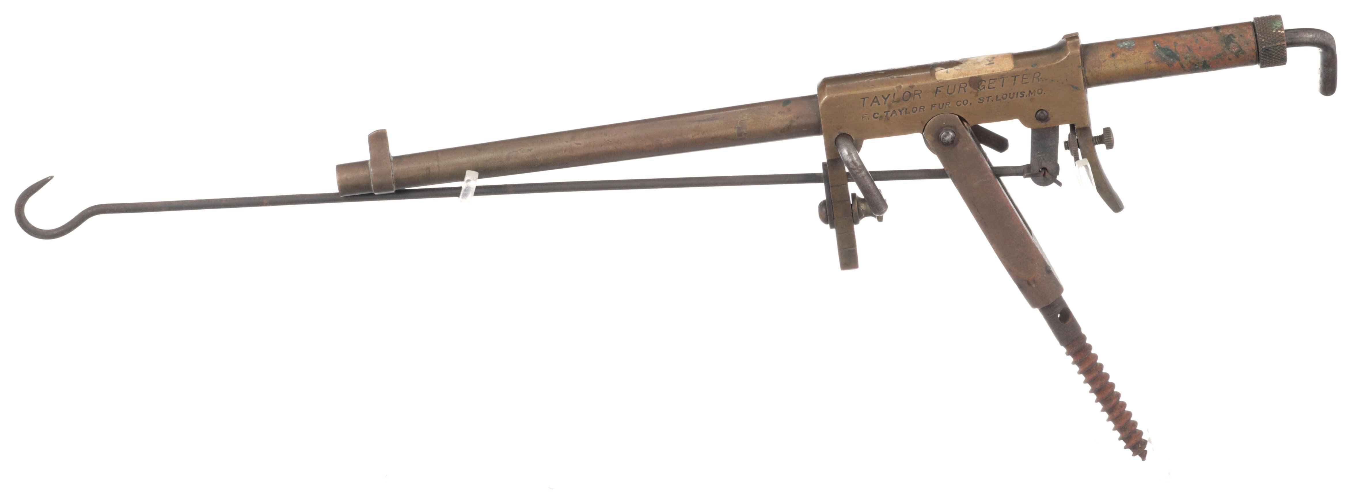 F.C. Taylor Fur Getter Trap Pistol | Rock Island Auction