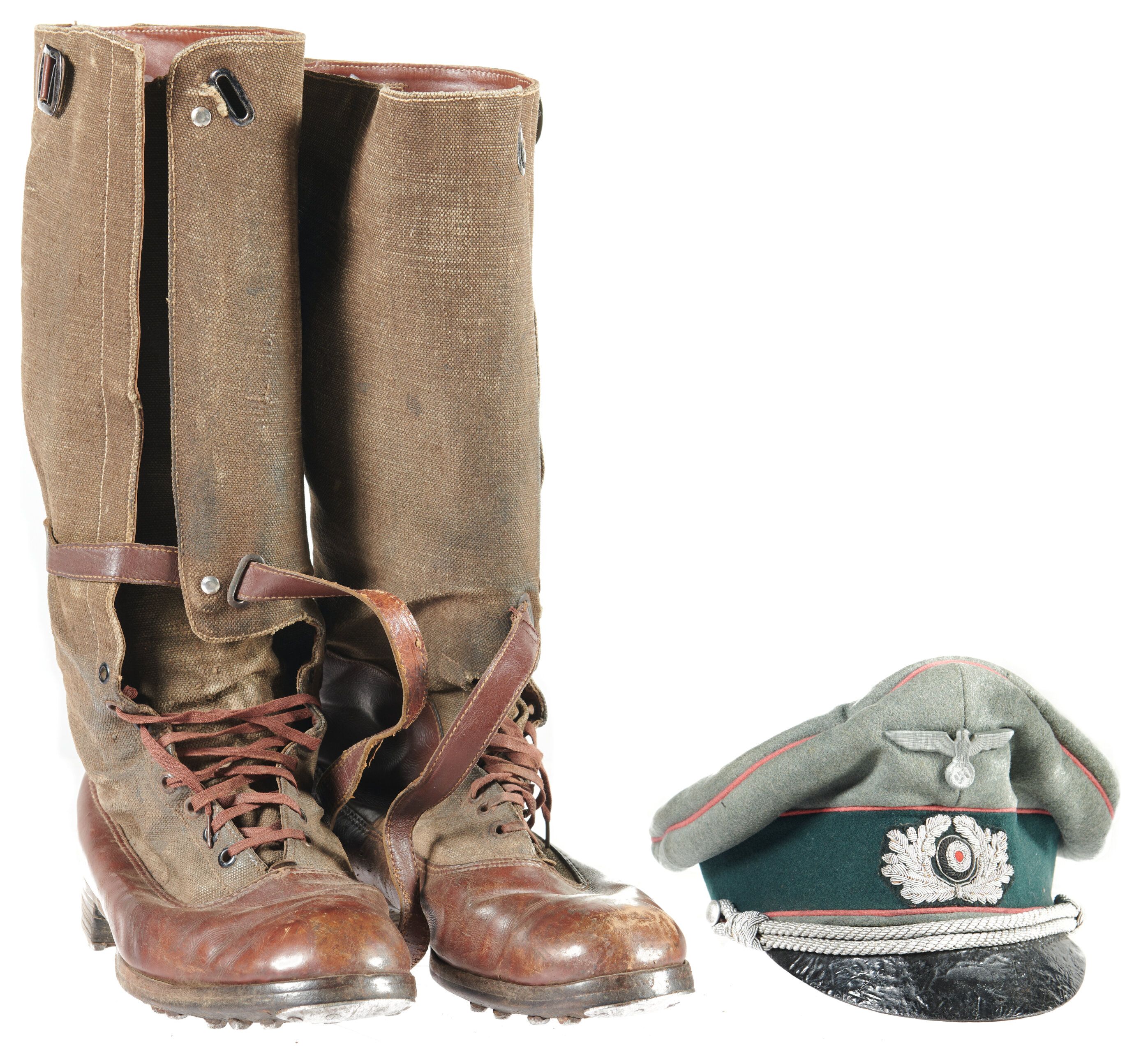 Grouping of World War II German Military Uniform Items and Cases | Rock ...