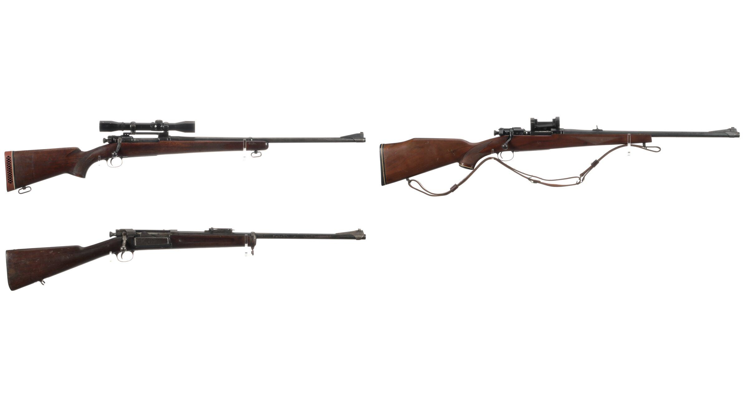 Three U.S. Military Pattern Bolt Action Rifles | Rock Island Auction