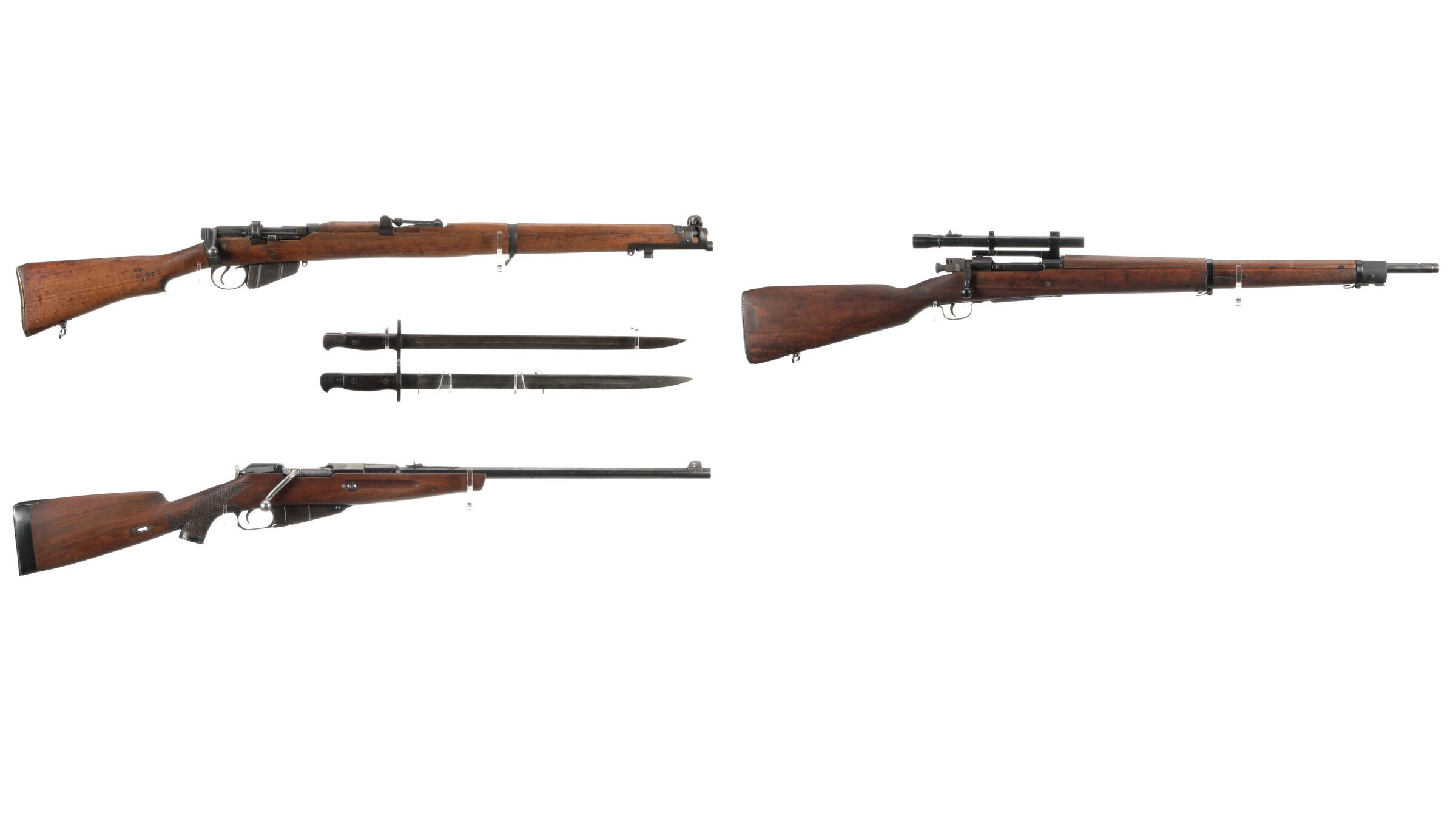 Three Military Pattern Bolt Action Rifles | Rock Island Auction