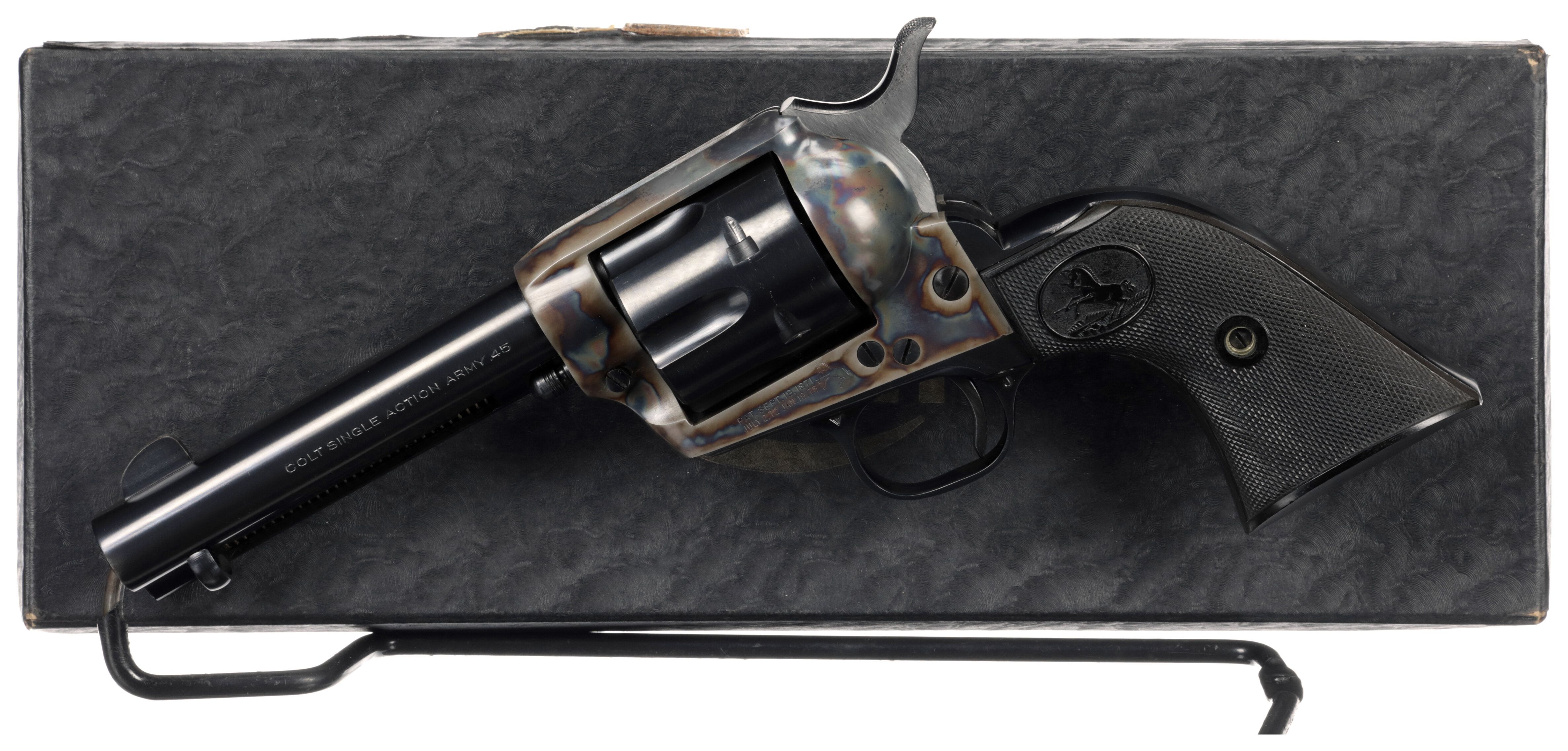 Colt Second Generation Single Action Army Revolver with Box | Rock ...