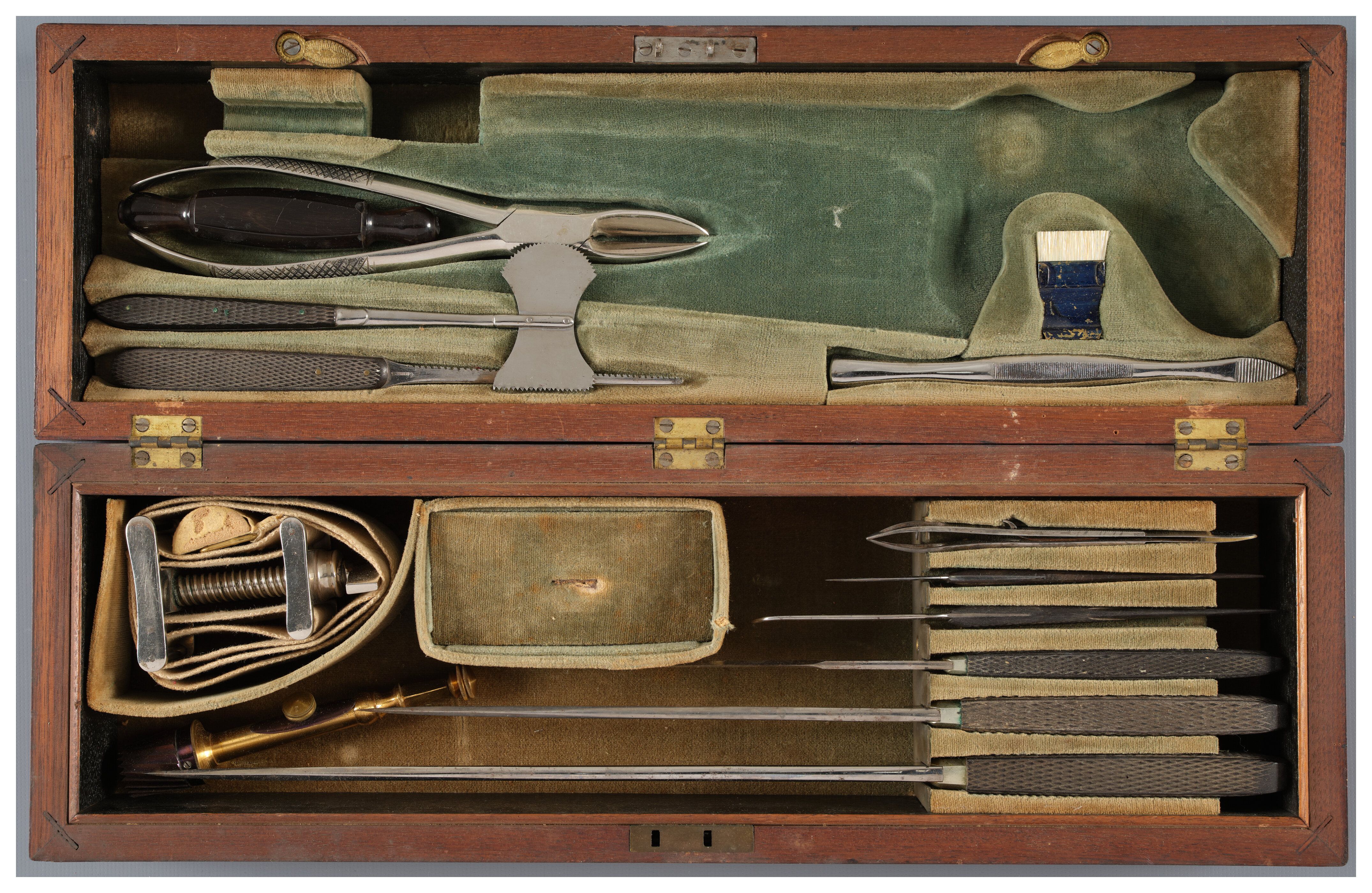 George Tiemann Instruments Cased George Tiemann & Co. Surgical Instrument Set | Rock Island Auction