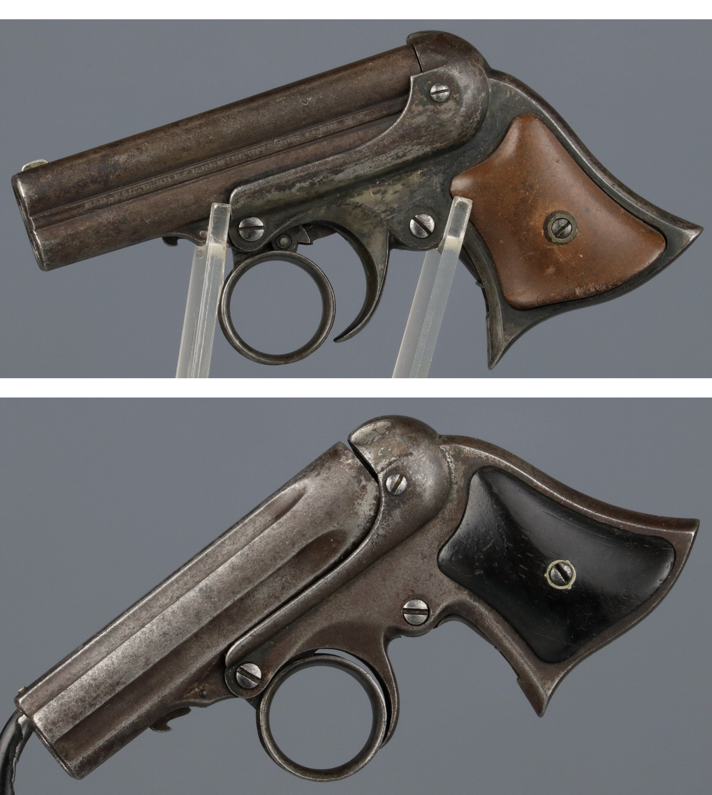 Two E. Remington & Sons Pepperbox Pistols | Rock Island Auction