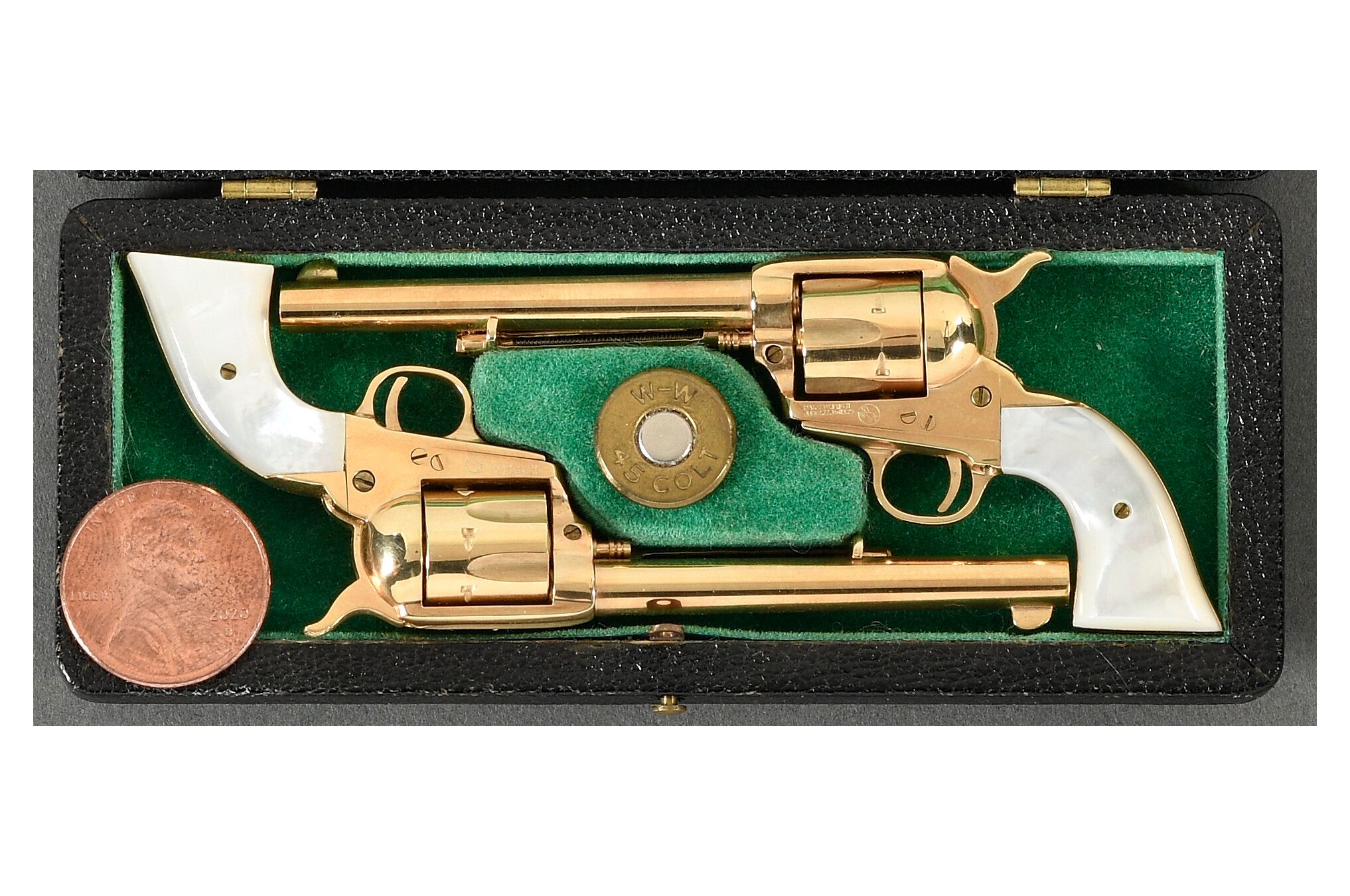Revolver Scale Pair of Baez/Kopp 1/5 Scale Single Action Army Revolvers | Rock Island ...