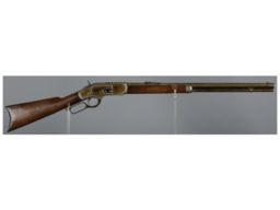 Antique Winchester Second Model 1873 Lever Action Rifle