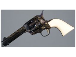 Pursley Engraved Colt Single Action Army Revolver