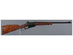 Engraved Antique Winchester Model 1895 Lever Action Rifle