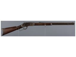 Antique Winchester Model 1873 Lever Action Rifle in .22 Long
