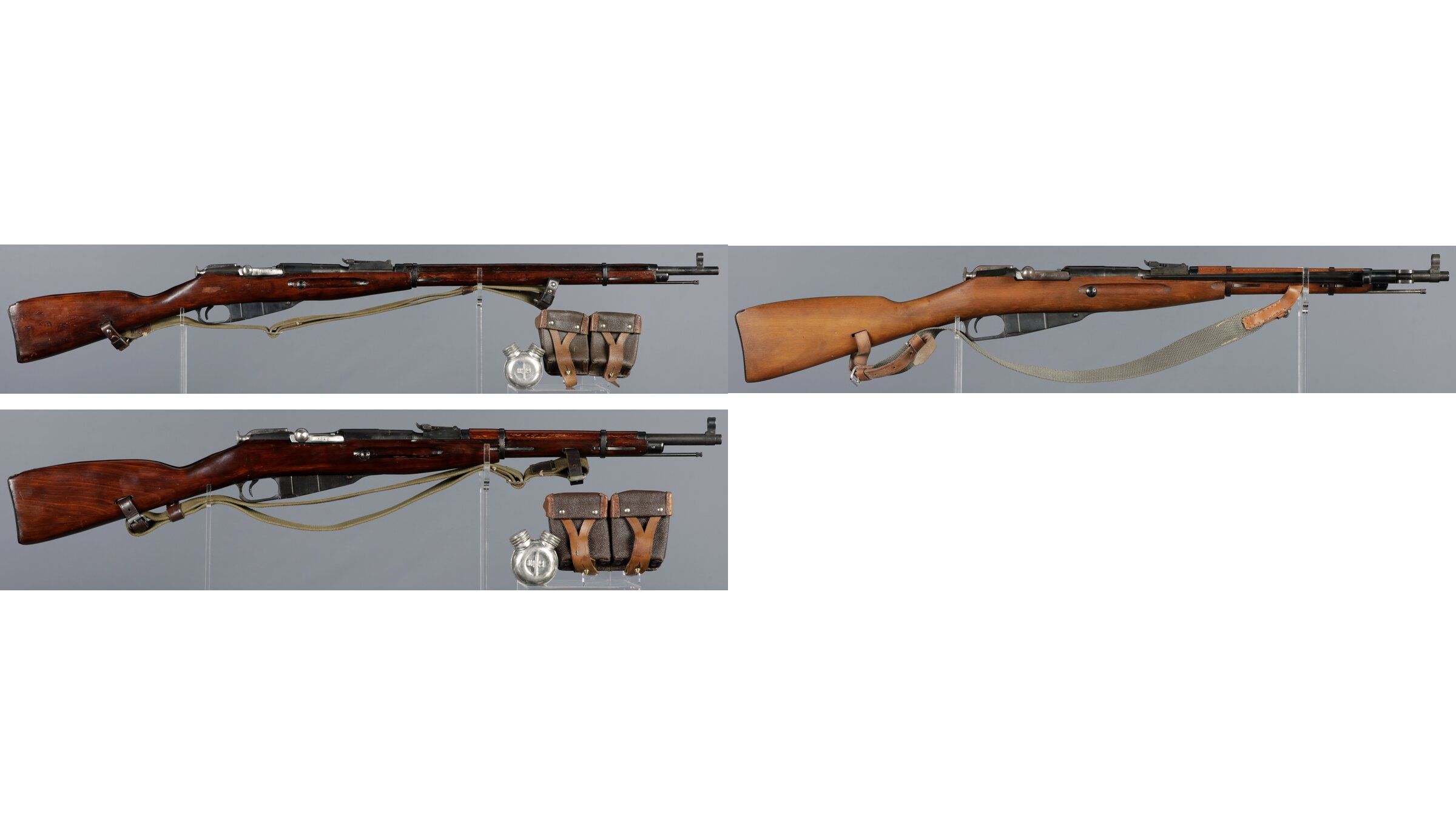 Three Mosin-Nagant Pattern Bolt Action Rifles | Rock Island Auction