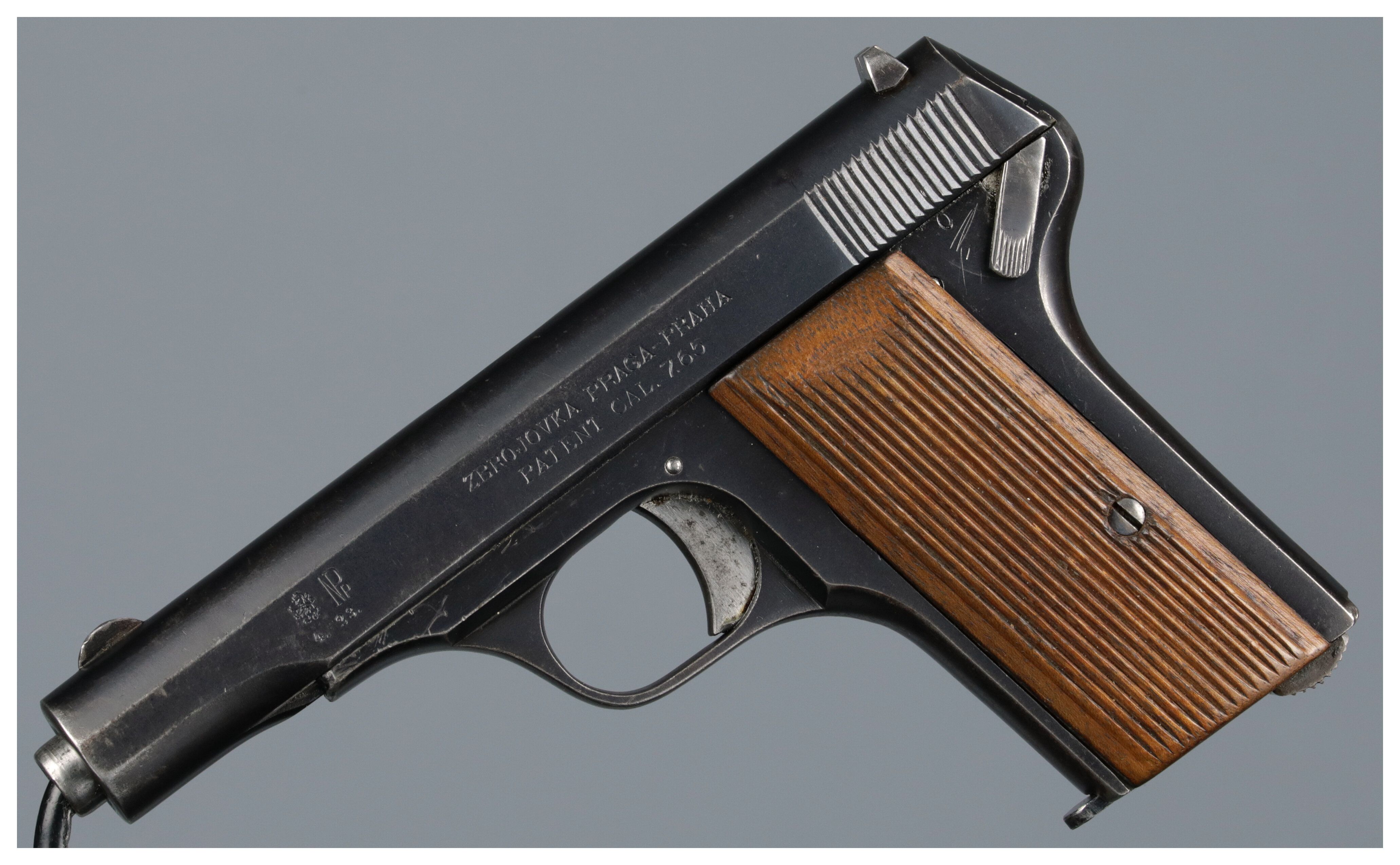 Czech Zbrojovka Praga Model 1919 Semi-Automatic Pistol | Rock