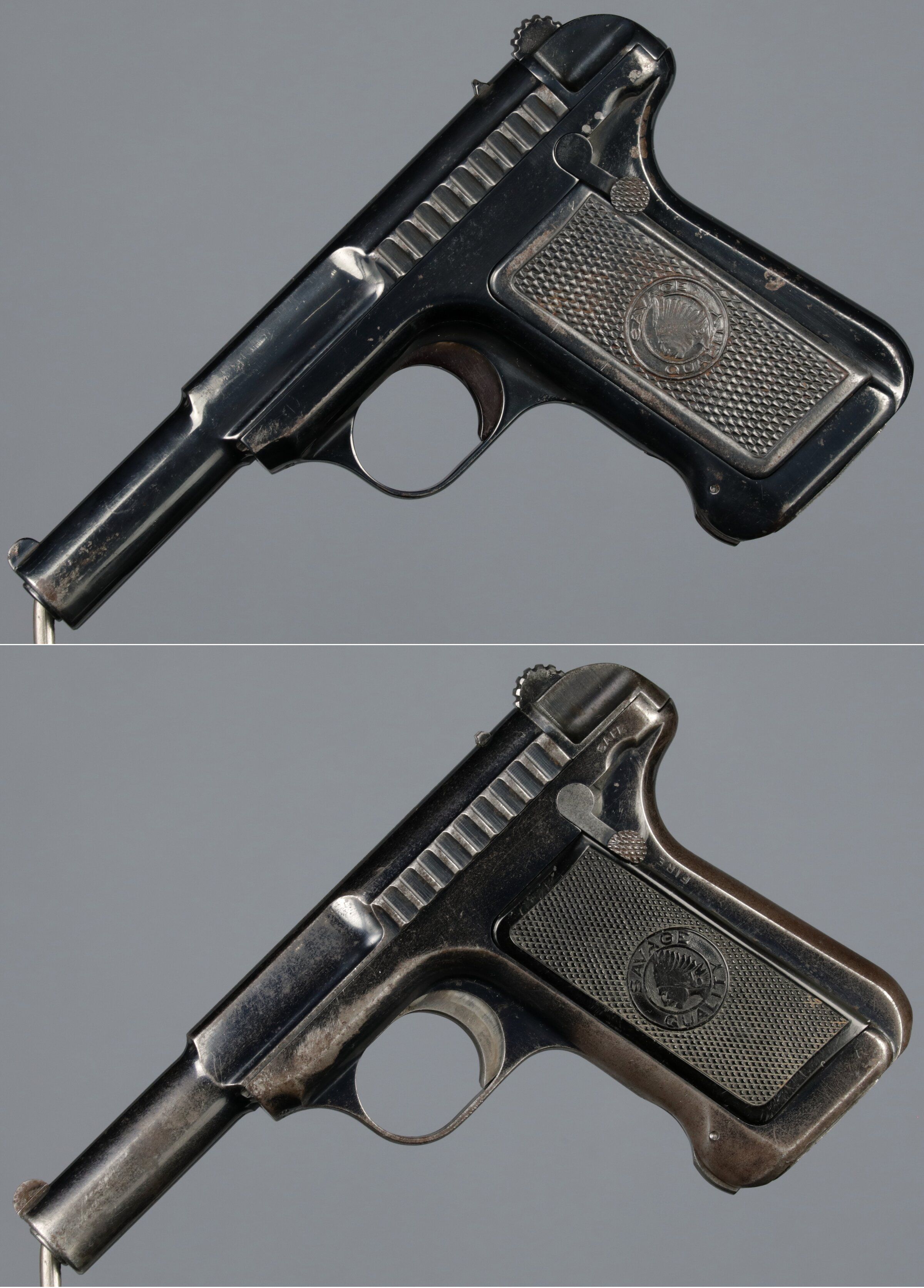 Two Savage Model 1907 Pistols with Extra Magazines | Rock Island Auction