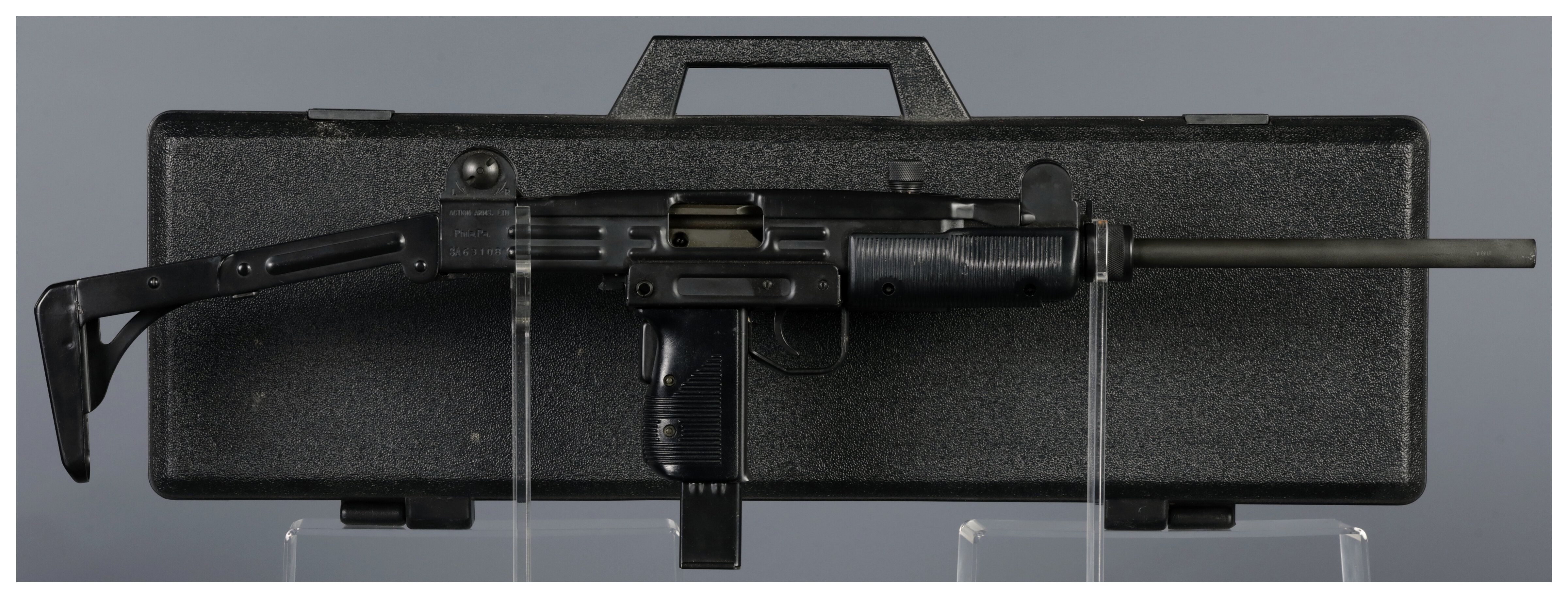 I.M.I./Action Arms Uzi Model B Semi-Automatic Carbine with Case | Rock ...