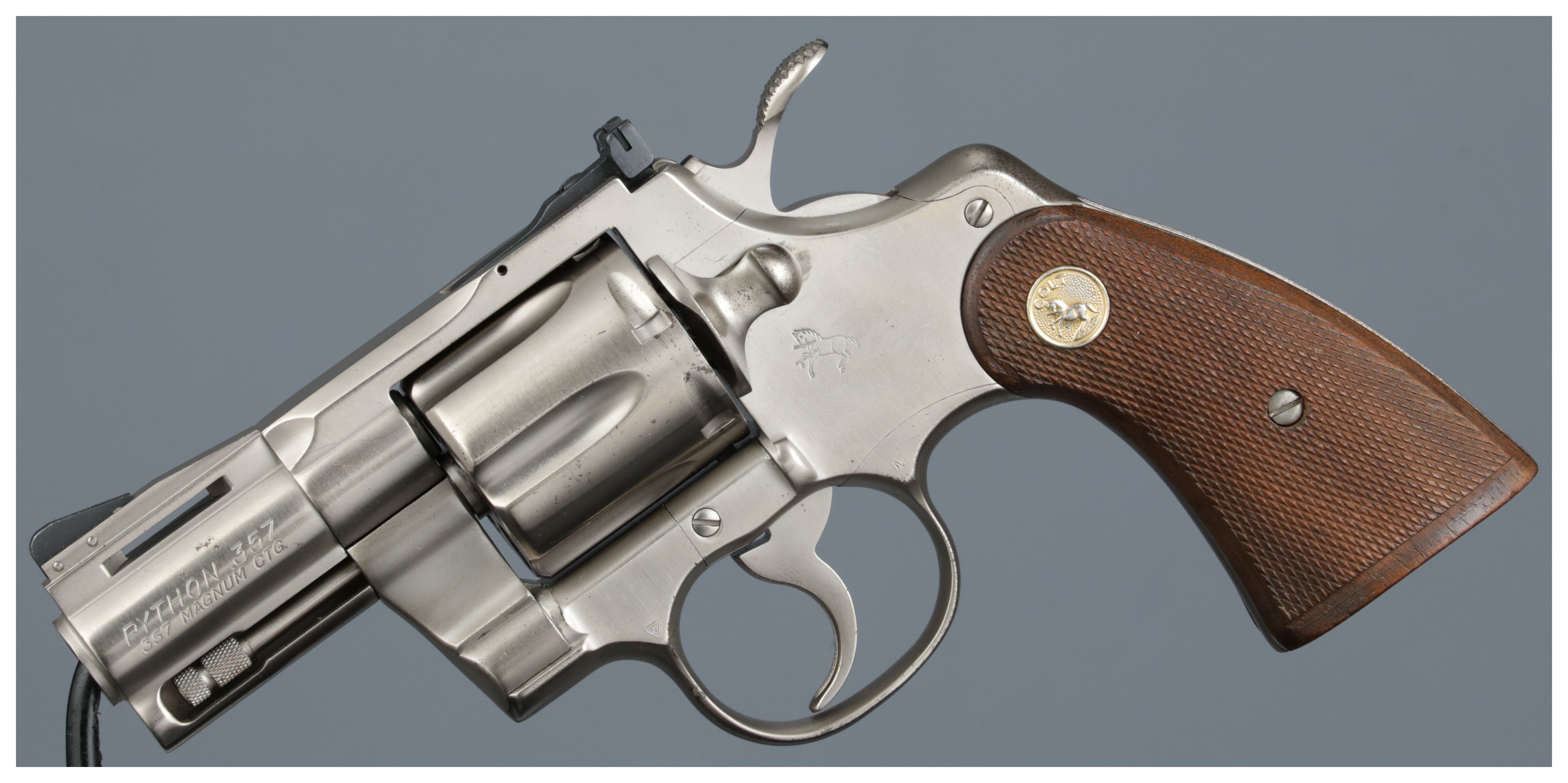 Colt Python Double Action Revolver with 2 1/2 Inch Barrel | Rock Island ...