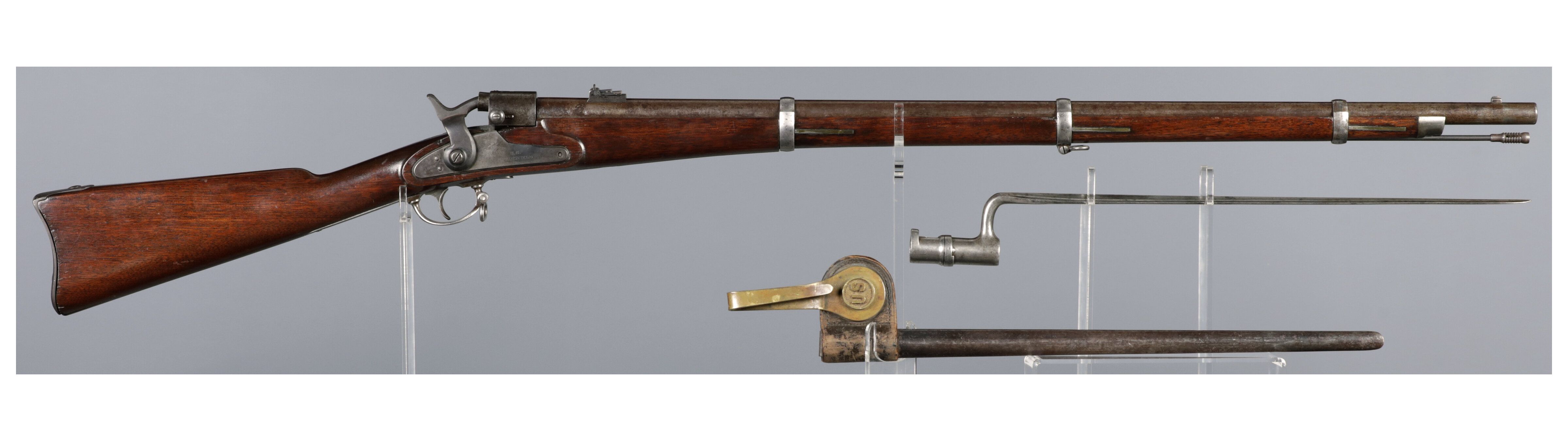 U.S. Springfield Joslyn Breech Loading Rifle with Bayonet | Rock Island ...